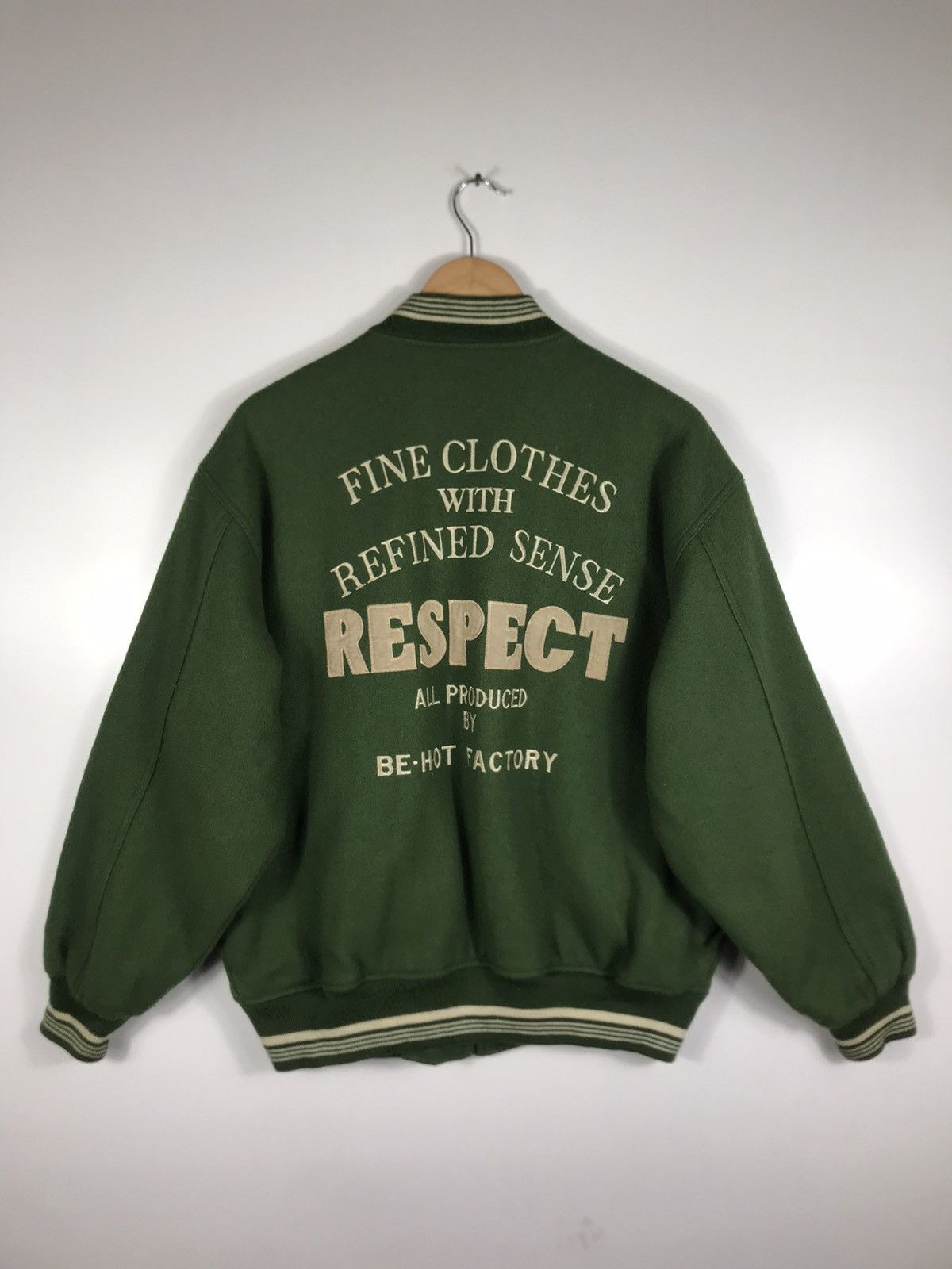 Vintage ⚡️Vintage Aburaysia Head Boy Wool Zipper Varsity Jacket Size US L / EU 52-54 / 3 - 12 Thumbnail