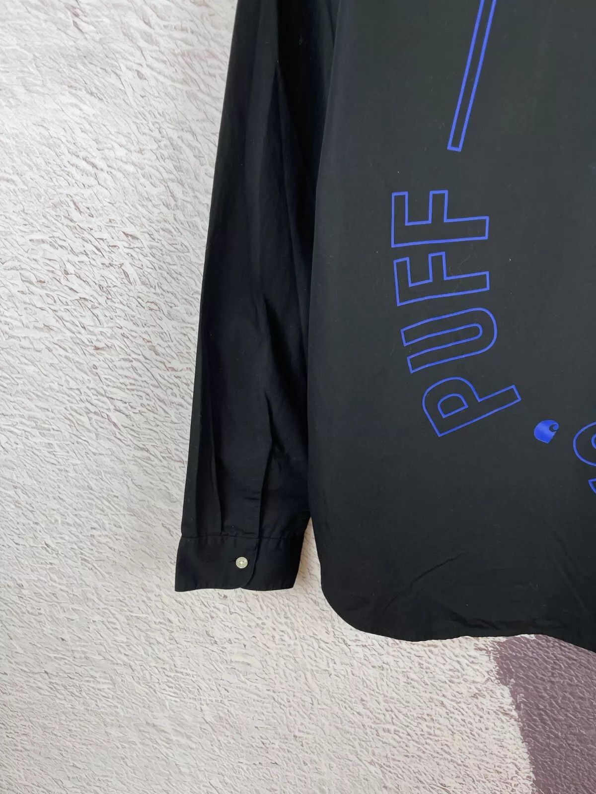 Carhartt Carhartt x Fela LS F.Kuti Half placket shirt colarless logo Size US L / EU 52-54 / 3 - 16 Thumbnail