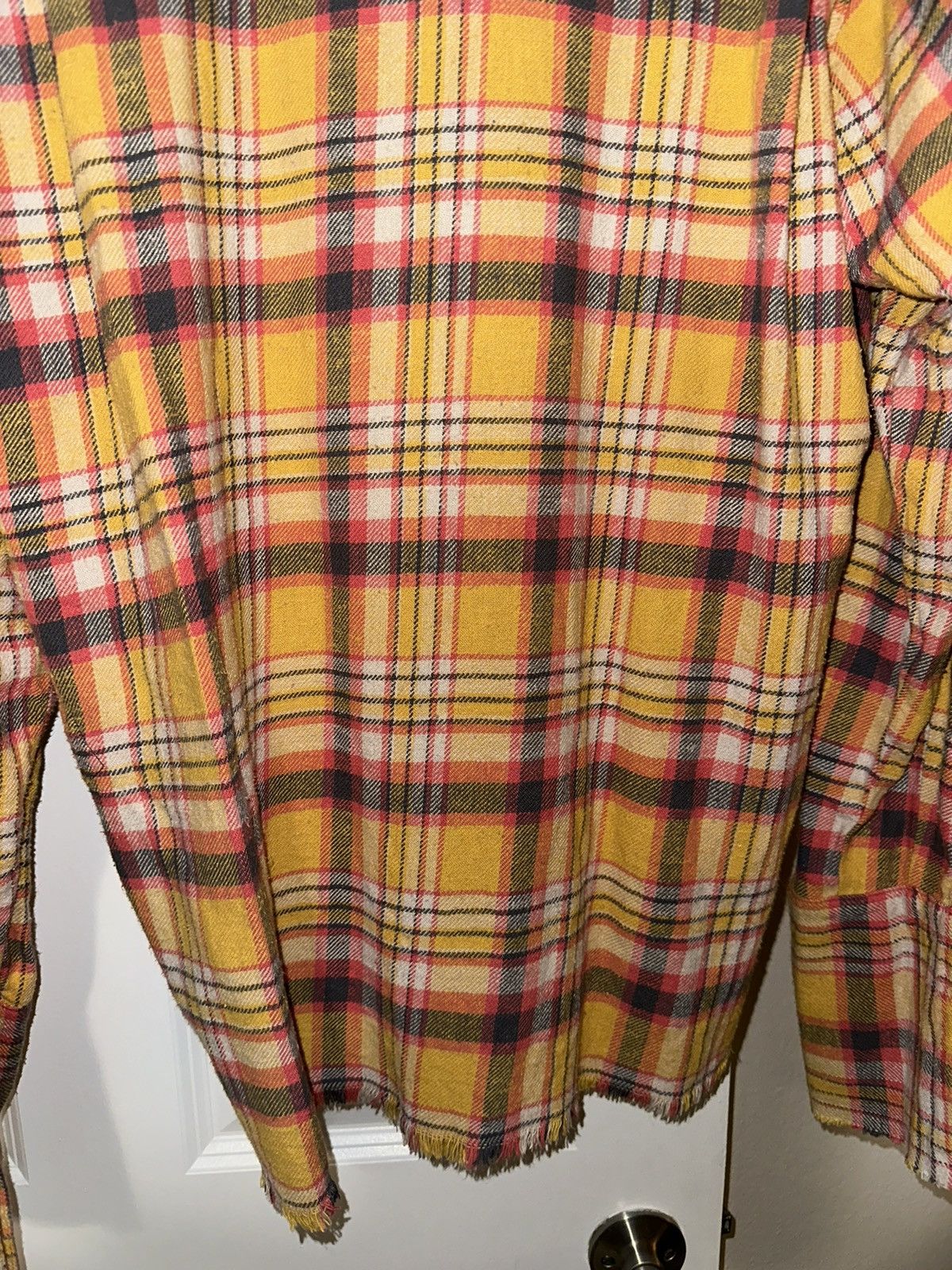 Greg Lauren GREG LAUREN - YELLOW PLAID STUDIO - SIZE 4 Size US XL / EU 56 / 4 - 10 Thumbnail
