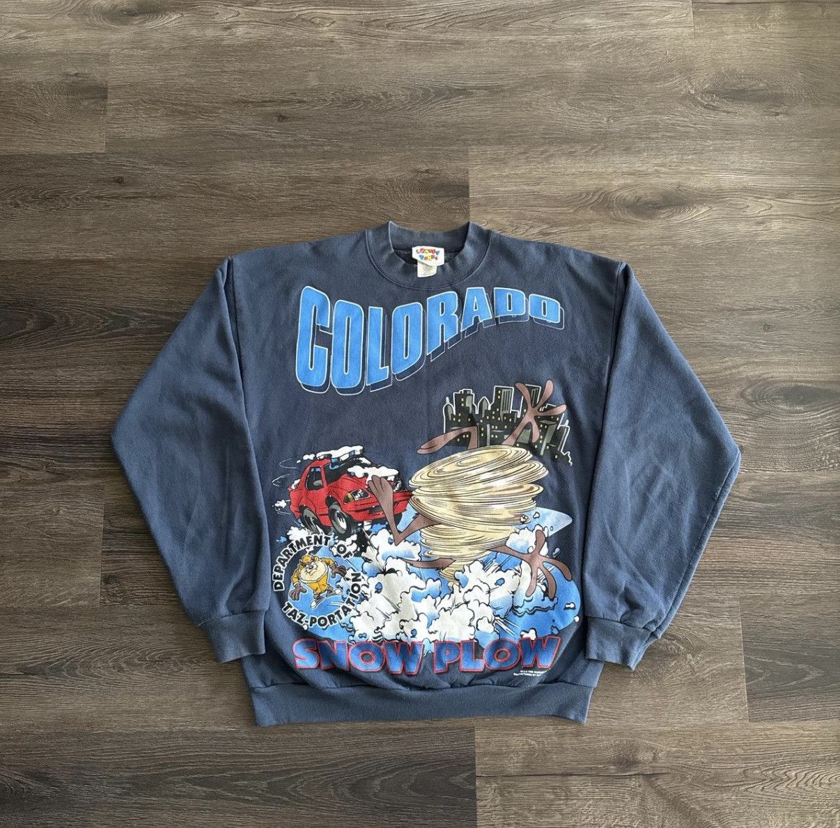 Vintage *RARE VINTAGE 1995 TAZMANIAN DEVIL CO. Size US XL / EU 56 / 4 - 1 Thumbnail