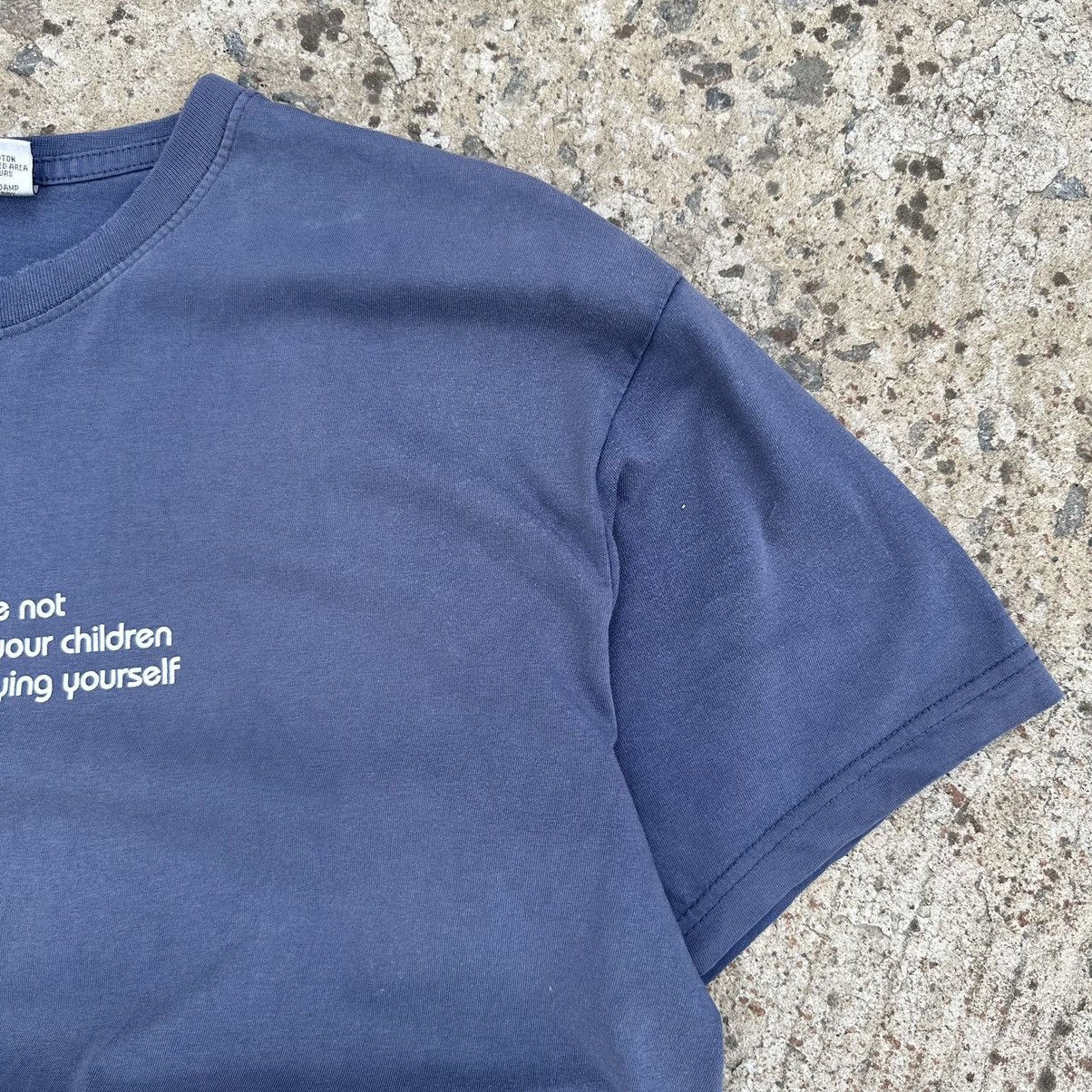 Vintage Vintage T-shirts Joke Humor Japanese style Big Logo Y2K 00s Size US L / EU 52-54 / 3 - 3 Thumbnail