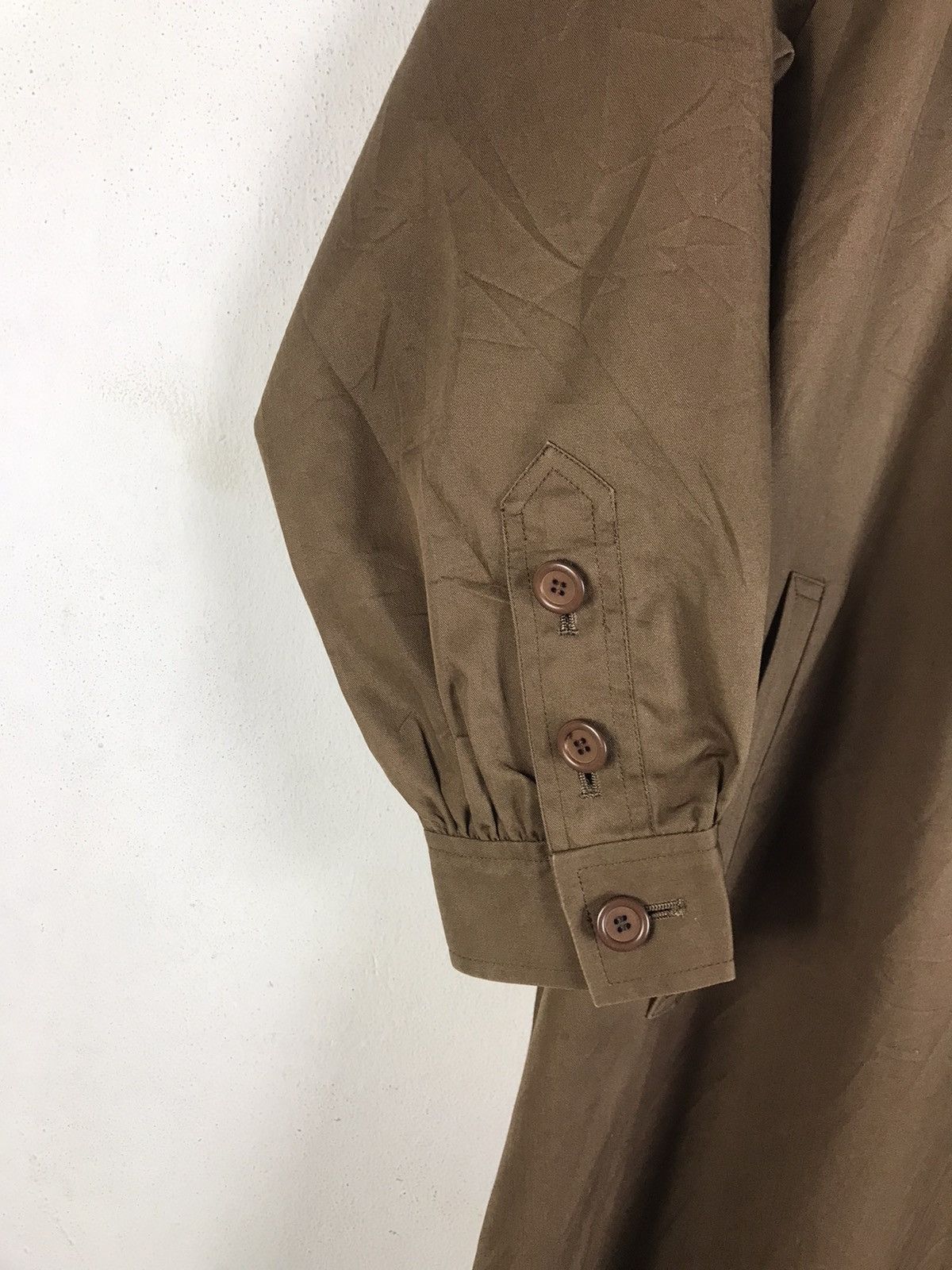 Yves Saint Laurent 🔥Rare🔥Vintage Yves Saint Laurent Paris Trench Coat Size S / US 4 / IT 40 - 9 Thumbnail