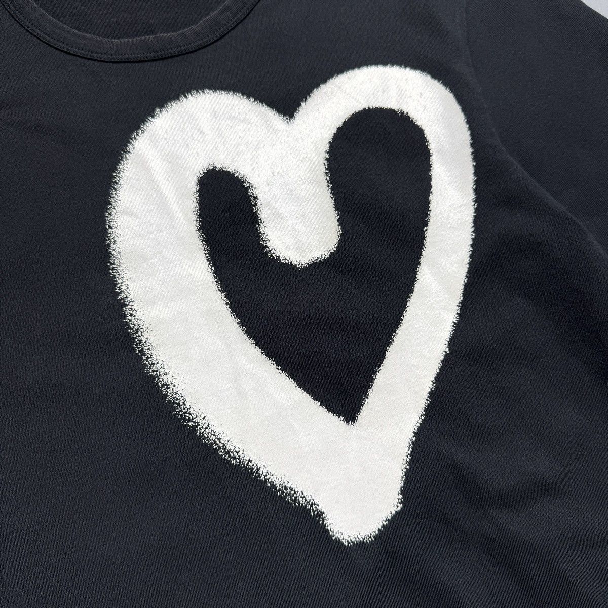 Acne Studios Acne Studios - Heart Paint Boxy Fit Tshirt Size S / US 4 / IT 40 - 5 Thumbnail
