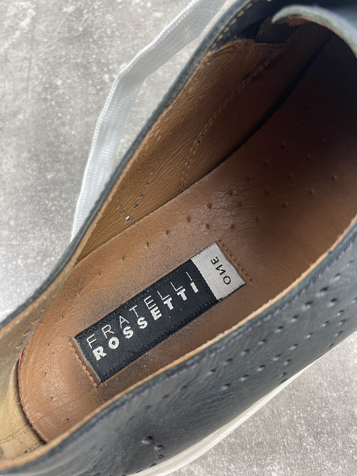 Fratelli Rossetti Fratelli Rossetti ONE Brogue Perforated Leather Sneakers Size US 10 / EU 43 - 10 Thumbnail