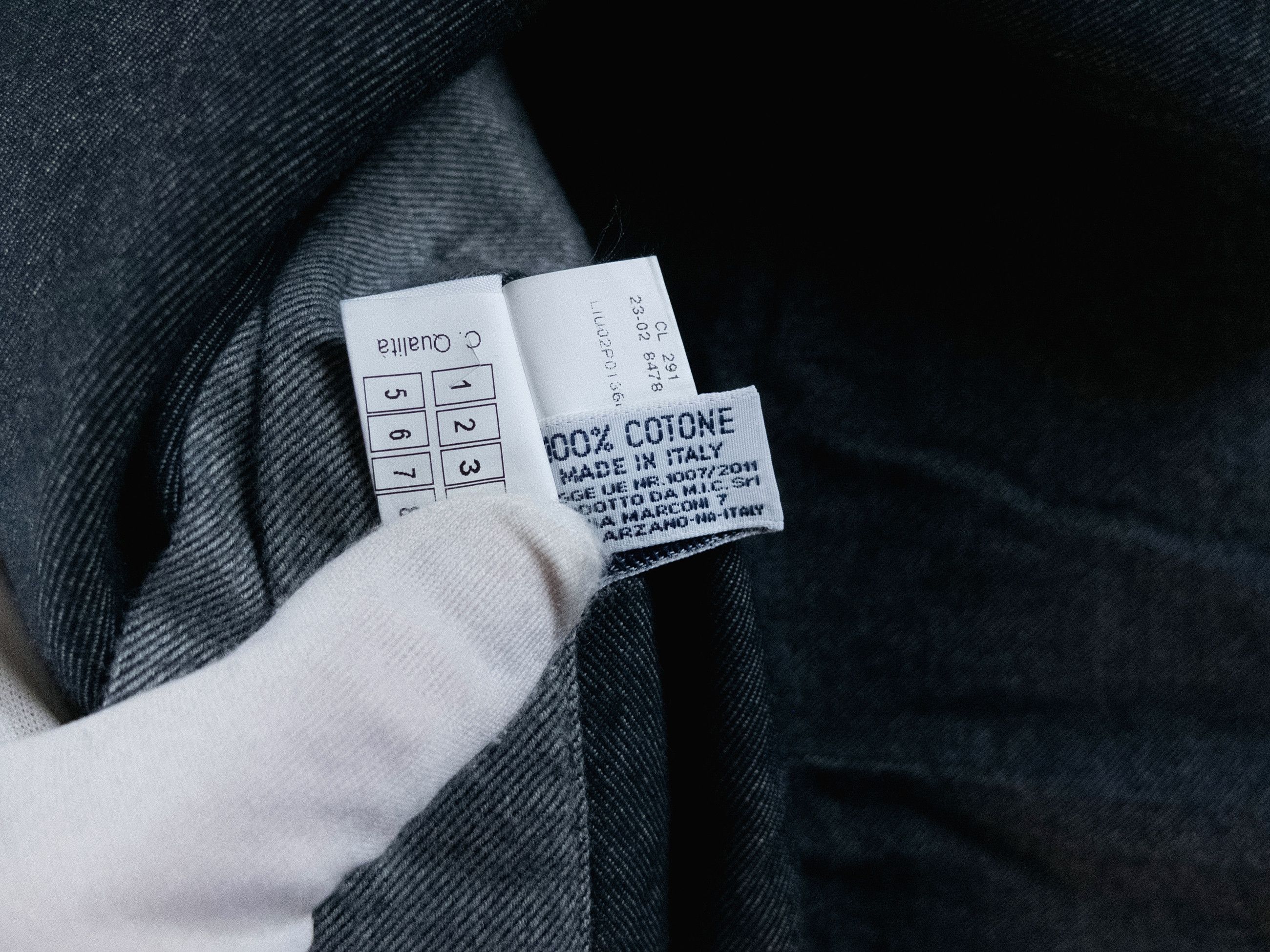 Barba Napoli BARBA Napoli Dandy Life blue gray flannel cotton shirt 39 Size US M / EU 48-50 / 2 - 4 Thumbnail
