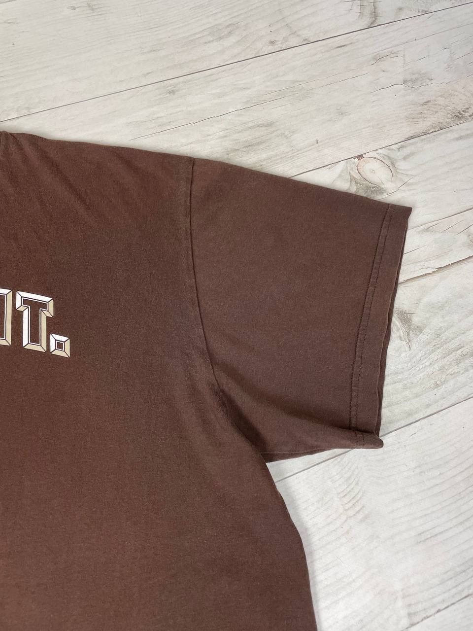 Nike Vintage Nike Just Do It Big Logo T Shirt 2000s Drill Size US XXL / EU 58 / 5 - 4 Thumbnail