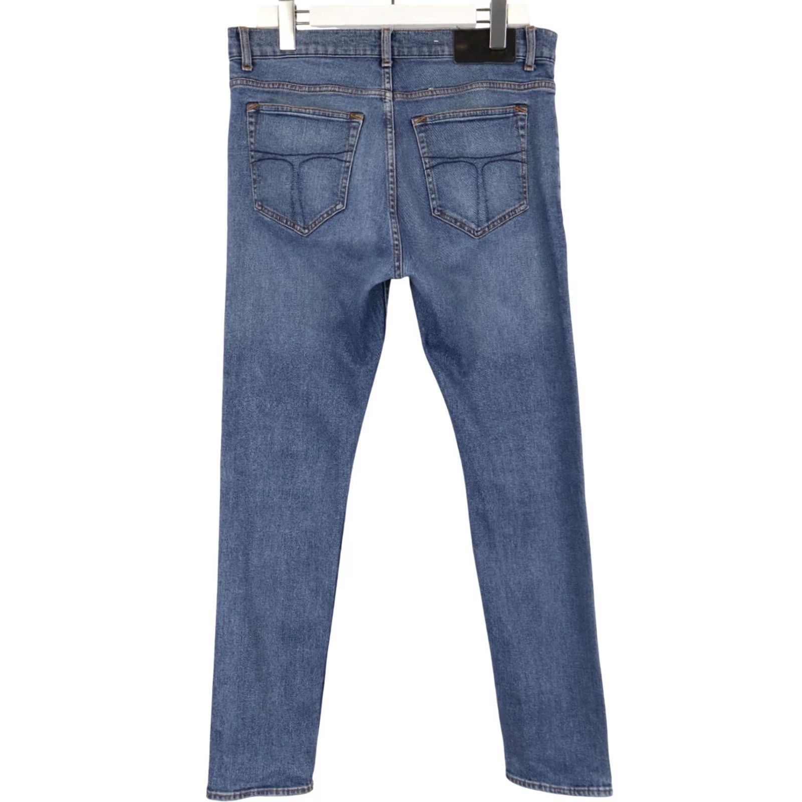 Tiger of Sweden TIGER OF SWEDEN Jeans Men's Evolve W32/L32 Blue Faded Denim Zip Fly Stretched Size US 32 / EU 48 - 2 Thumbnail