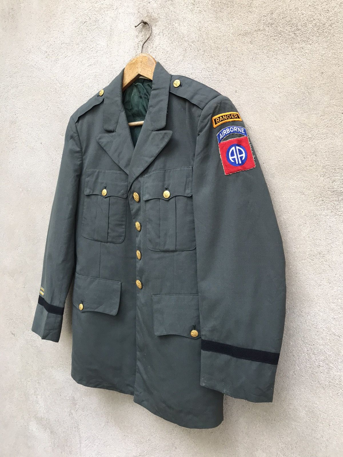 Other VERY RARE 30s US ARMY UNIFORM WWII AIRBORNE RANGER Size US S / EU 44-46 / 1 - 2 Thumbnail