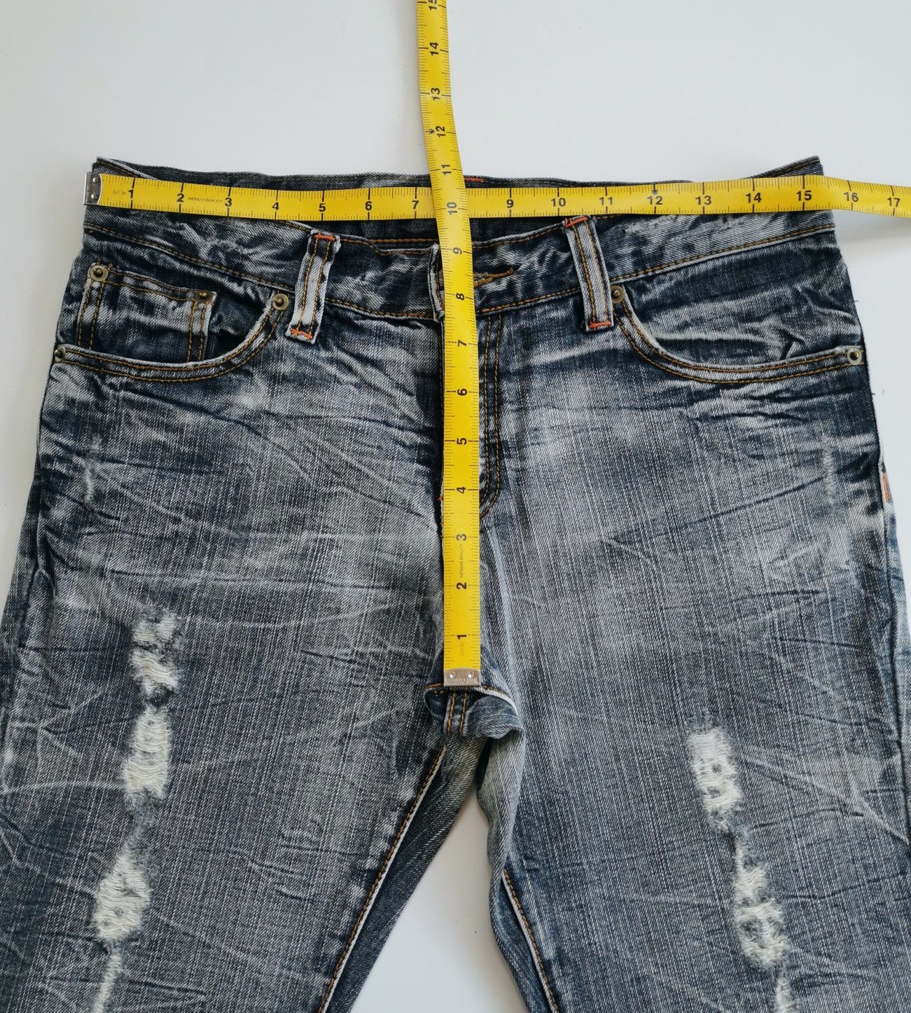 semanticdesign Bootcut Semanticdesign Claws Fade Distressed Denim Jeans Size US 31 - 11 Thumbnail
