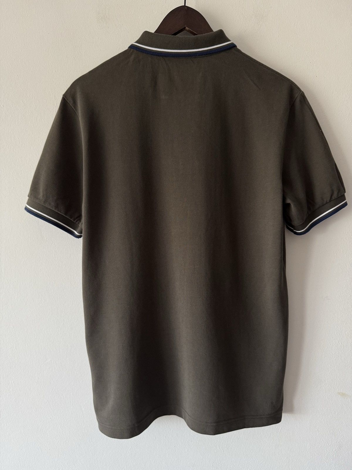 Prada 🔥🔥 Prada Red Tab Brown Cotton Polo Shirt Size US L / EU 52-54 / 3 - 2 Thumbnail