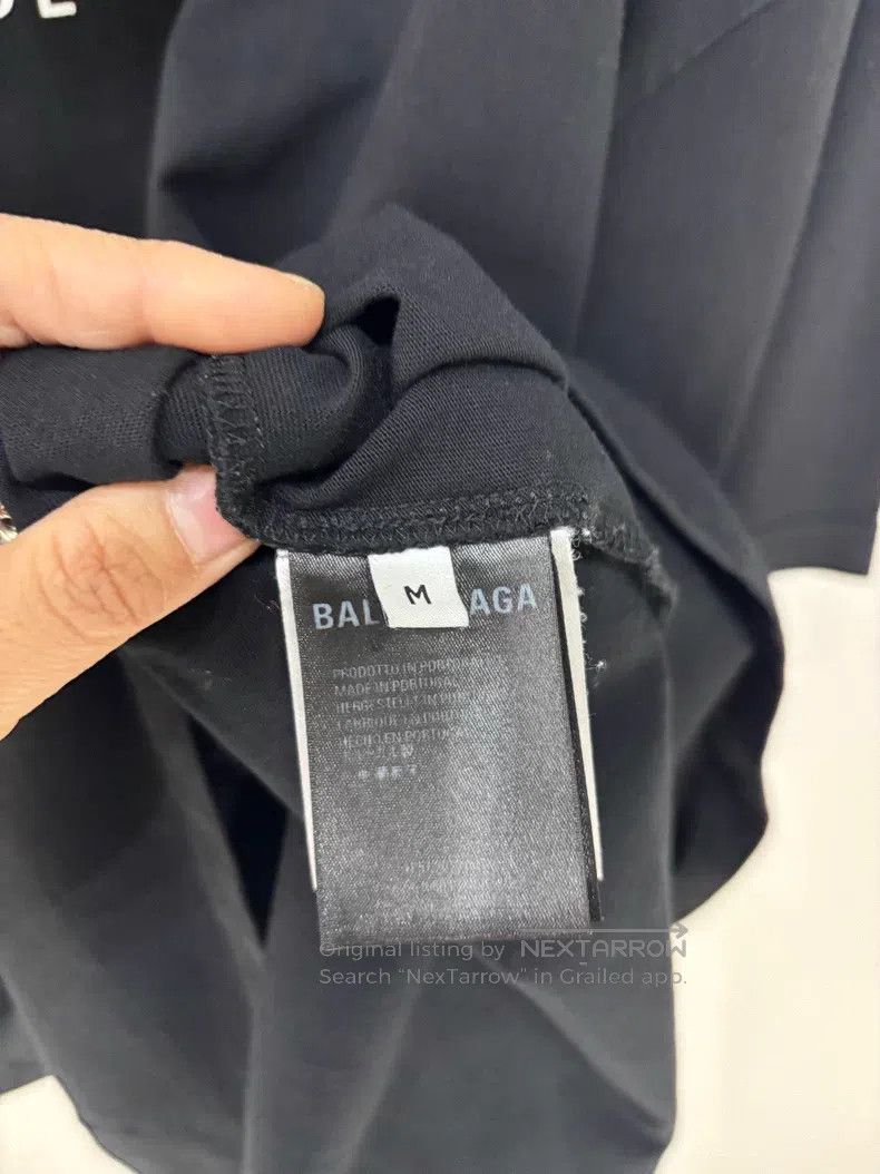 Balenciaga Balenciaga Logo short sleeve T-shirt Size US M / EU 48-50 / 2 - 6 Thumbnail