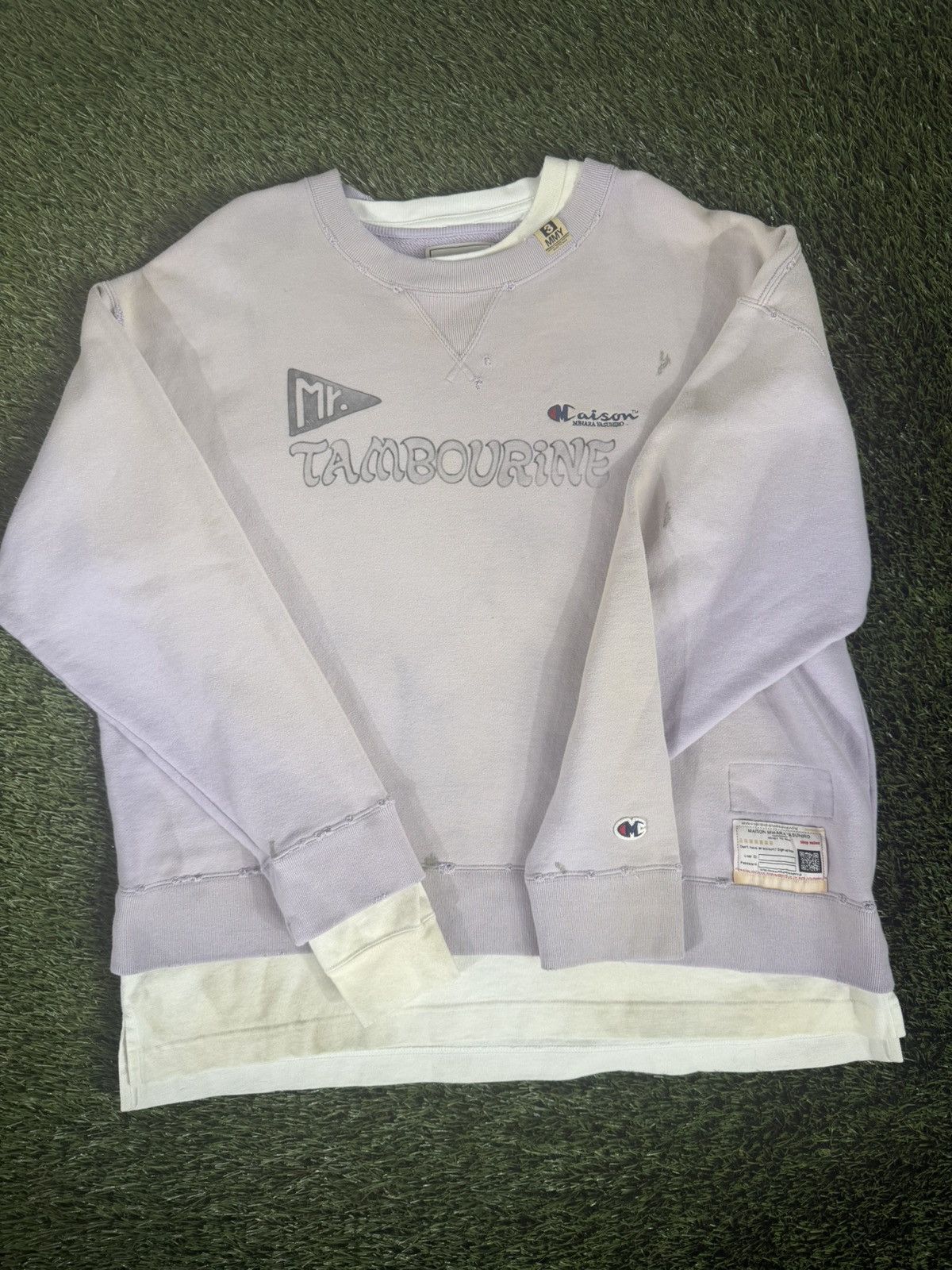 Maison MIHARA YASUHIRO Maison Mihara Yasuhiro “Mr. Tambourine” Distressed Layered Size US M / EU 48-50 / 2 - 1 Thumbnail