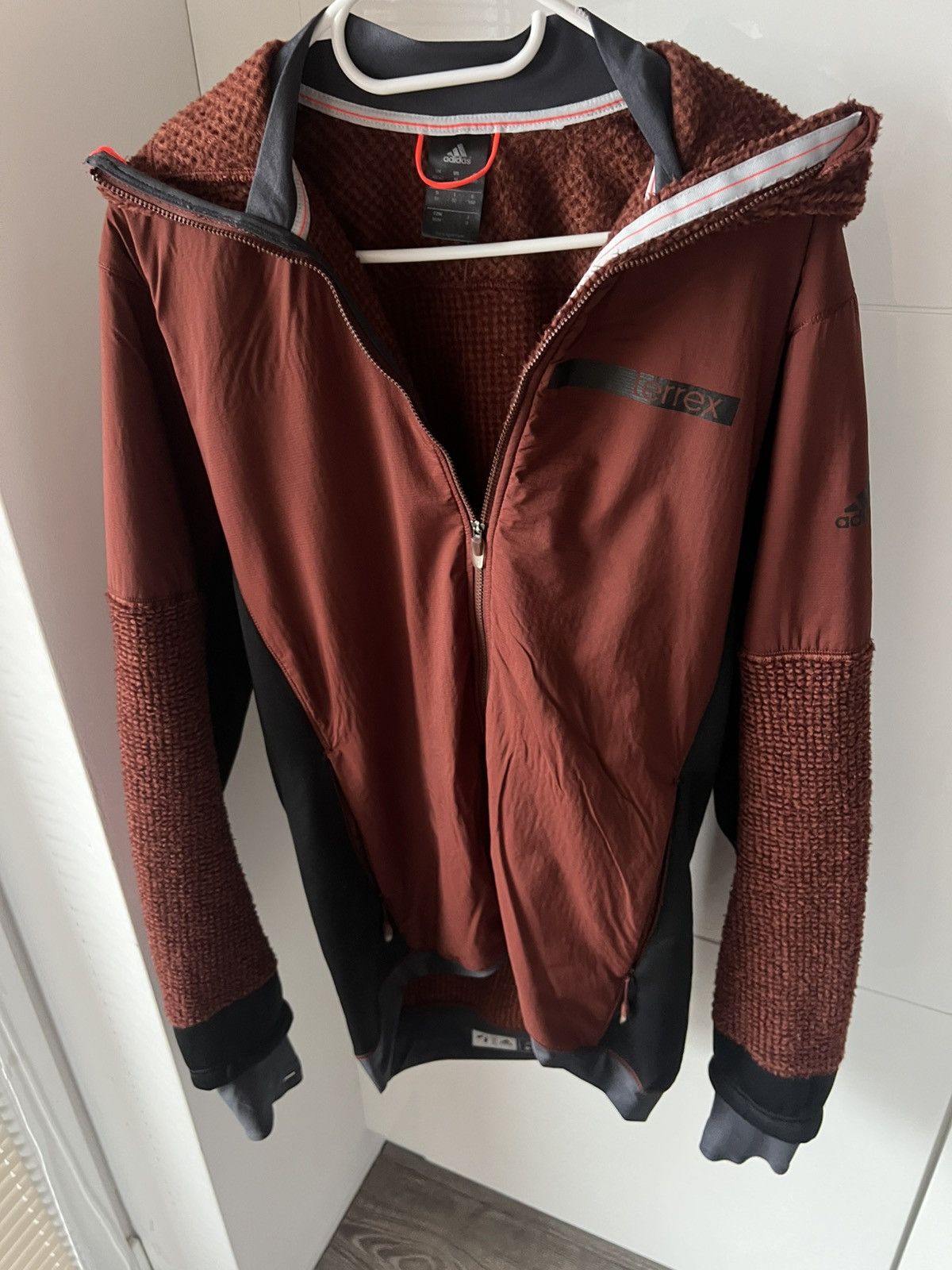 Adidas Rare Pro Adidas Polartec Pertex Light Teddy Jacket Size US M / EU 48-50 / 2 - 2 Thumbnail