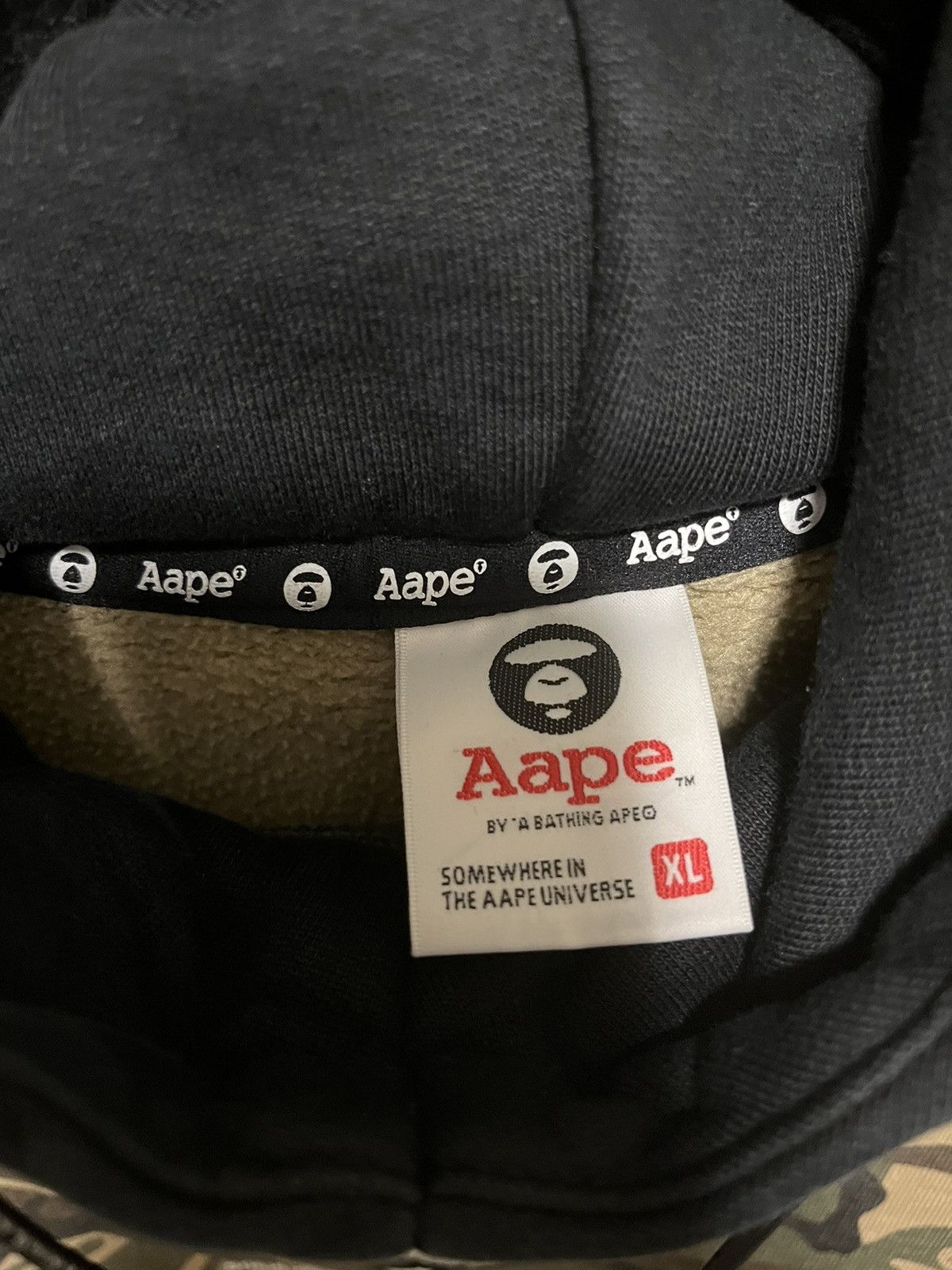 Aape × Bape Aape Camo Hoodie Size US XL / EU 56 / 4 - 6 Thumbnail