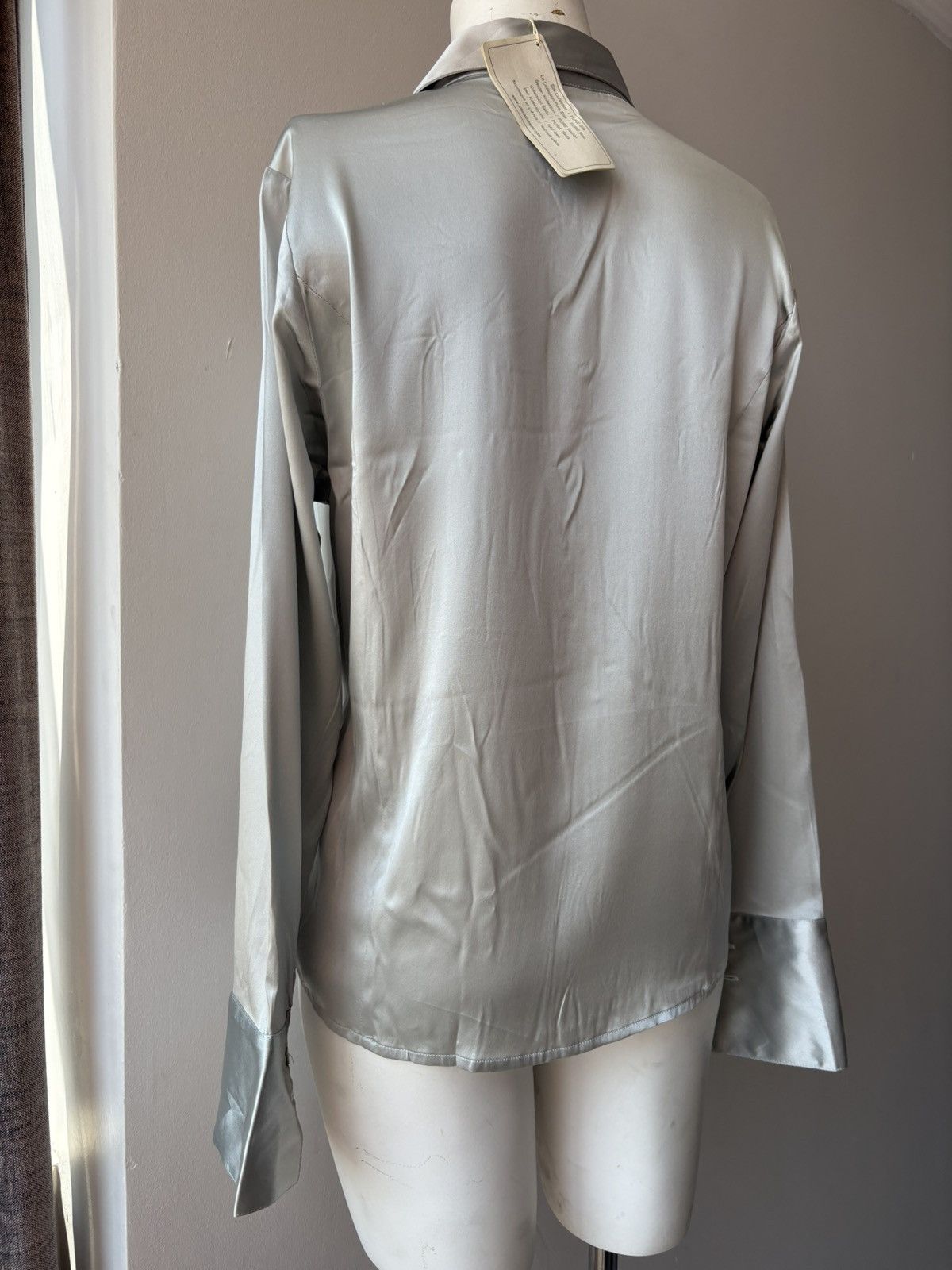 Vintage Silk and cashmere shirt Size M / US 6-8 / IT 42-44 - 10 Thumbnail