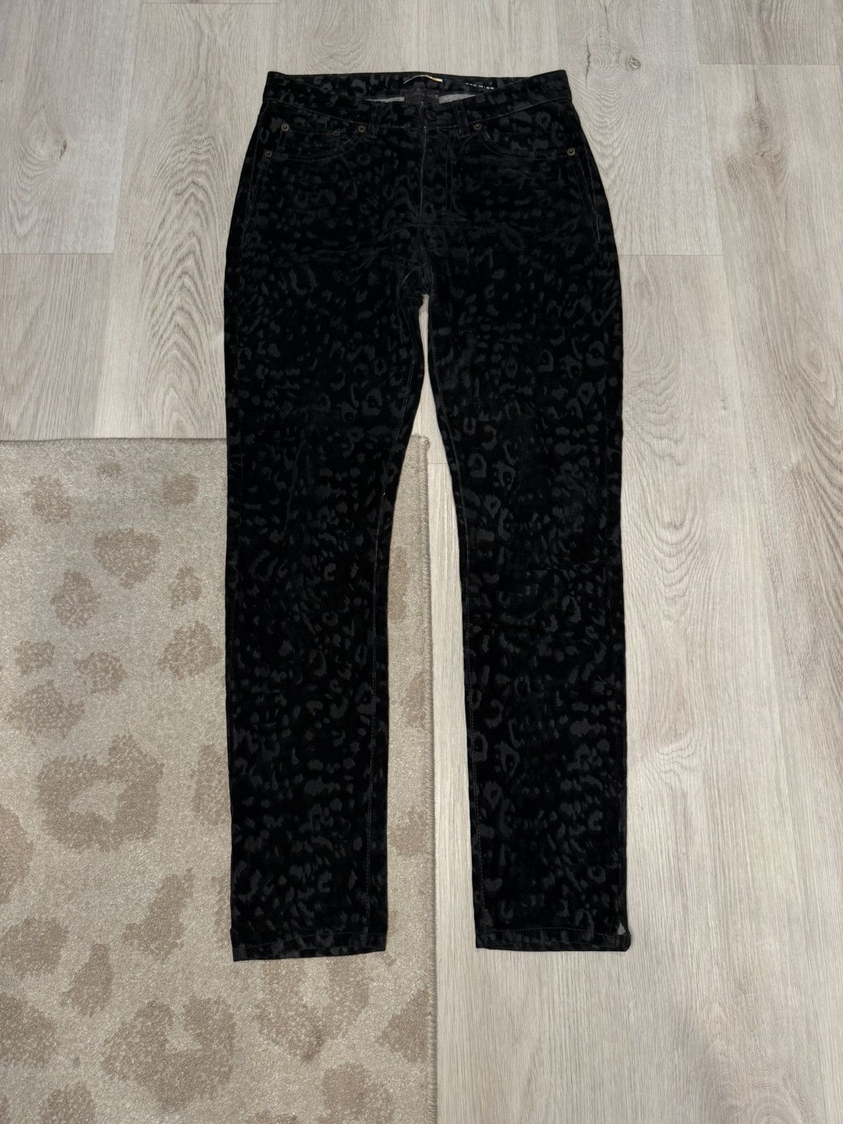 Saint Laurent Paris s/s 2015 skinny coated denim!! | Grailed