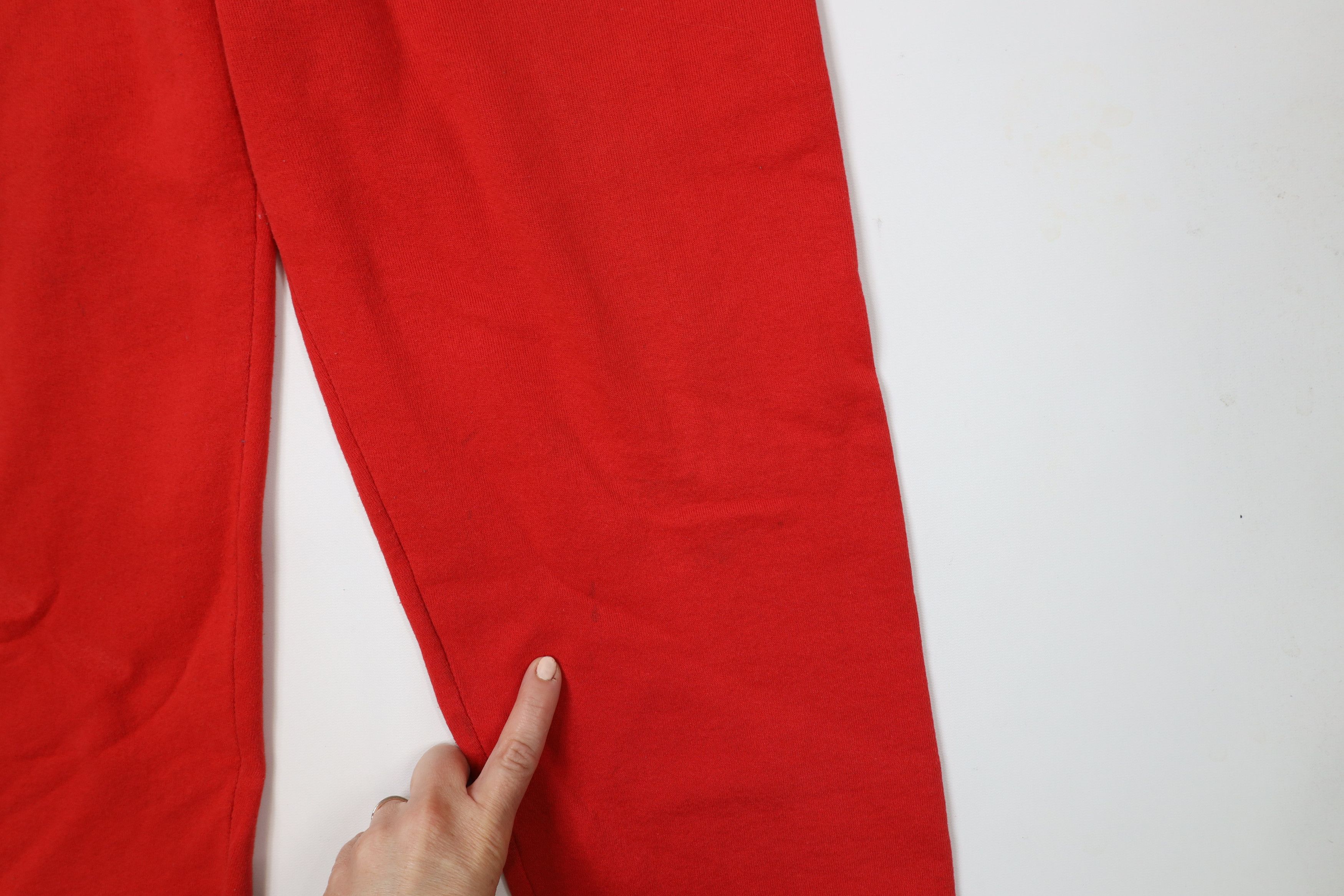 Russell Athletic × Vintage Vintage 80s 90s Russell Athletic Sweatpants Joggers Red USA Size US 38 / EU 54 - 5 Thumbnail