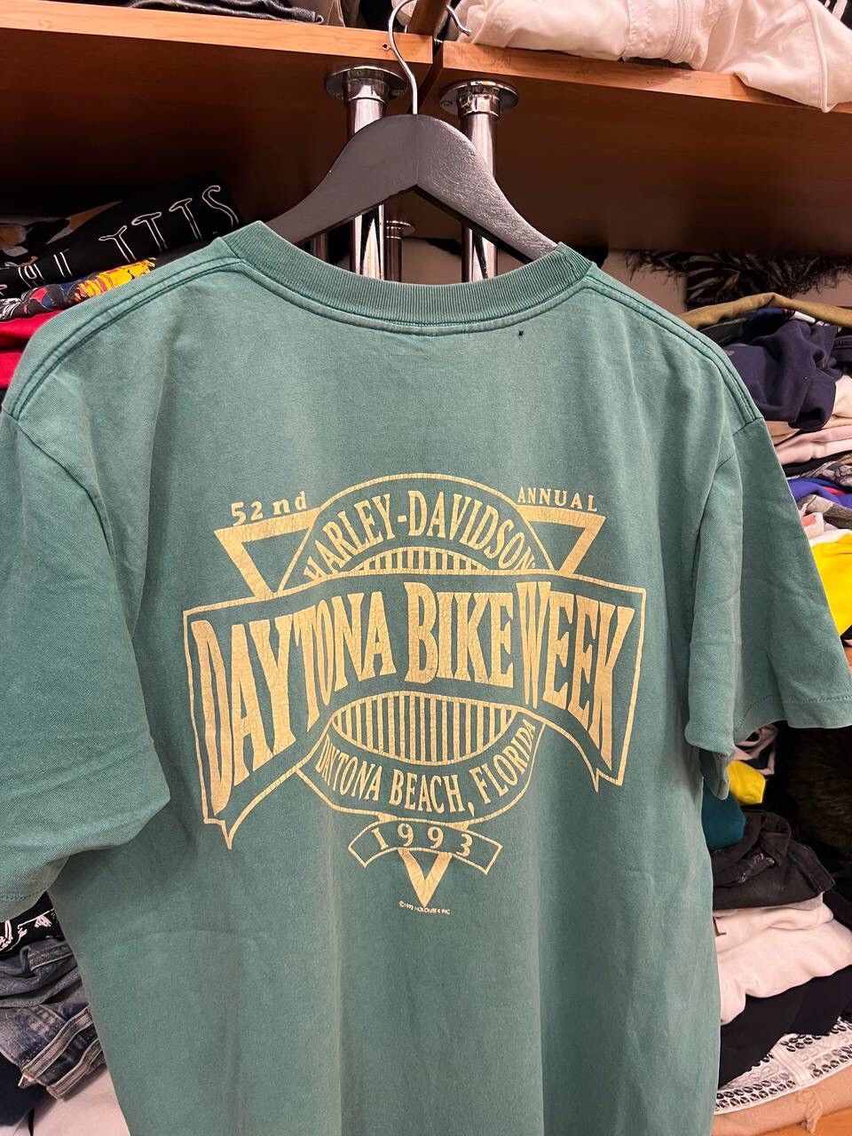 Harley Davidson × Vintage Vintage 1991 Harley Davidson "Harley Rules" T-shirt Size US XL / EU 56 / 4 - 9 Thumbnail