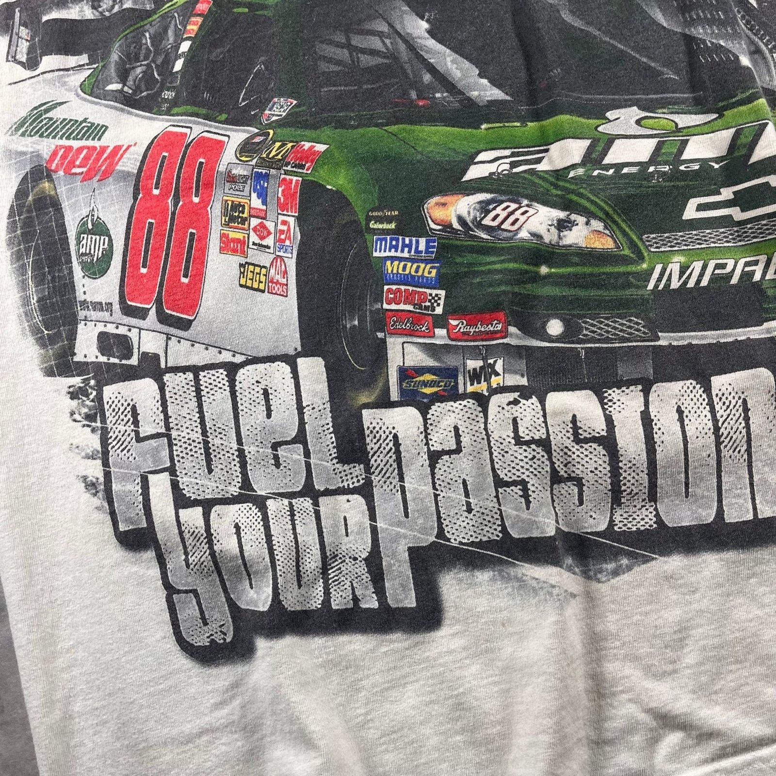 NASCAR AOP vintage nascar t shirt Size US XL / EU 56 / 4 - 3 Thumbnail