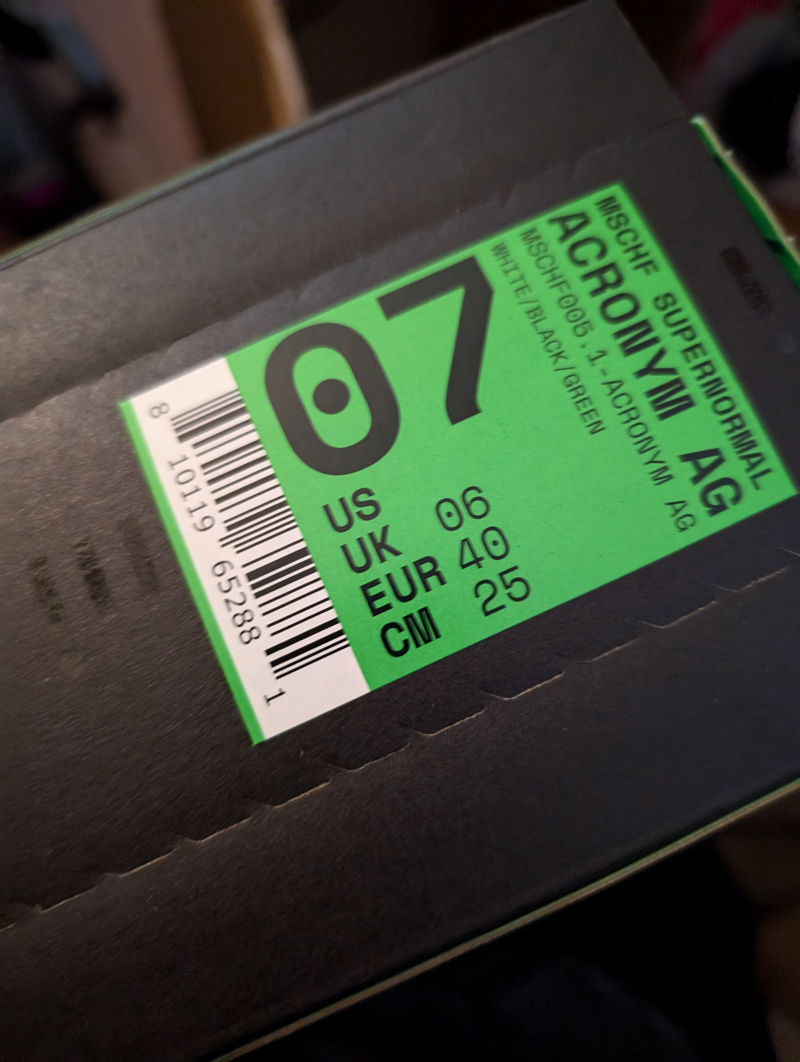 Acronym × MSCHF MSCHF Super Normal Acronym AG size 7 | Grailed