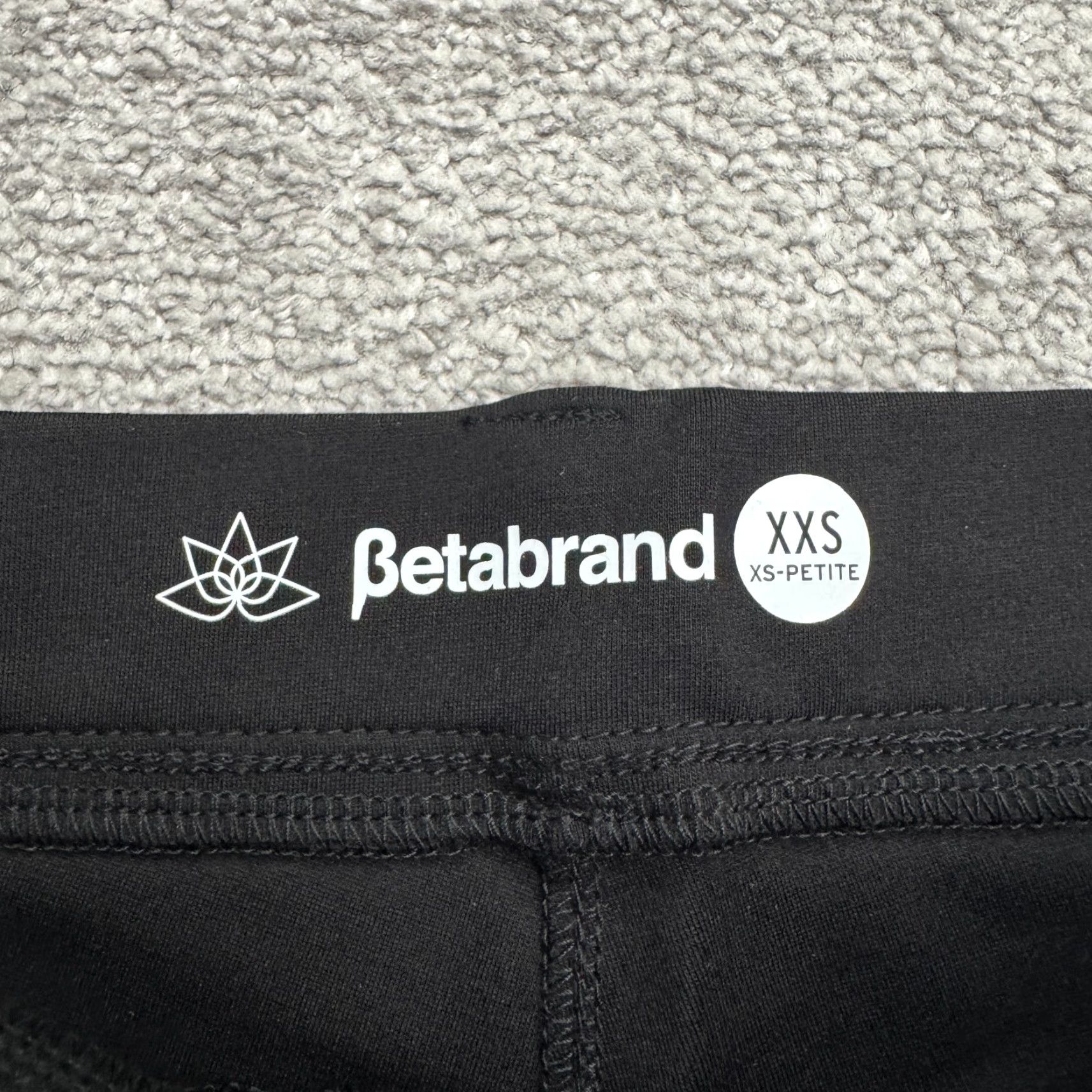 Vintage VINTAGE Betabrand Skinny Leg Classic Dress Pants Women Petite Black Stretch Casual Office Workwear Yoga Size 24" / US 00 / IT 34 - 7 Thumbnail