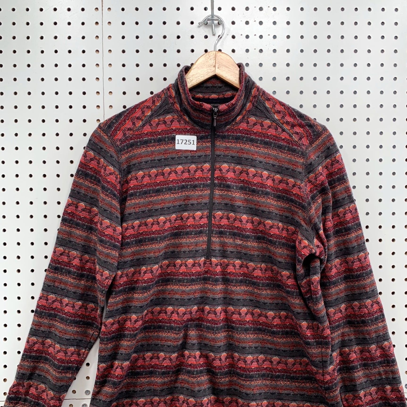 Vintage Woolrich Pullover Sweater Adult Mens Large L Red Aztec Southwestern Men’s - 90s Event Theme? (Note: keep original size L) Size US L / EU 52-54 / 3 - 3 Thumbnail