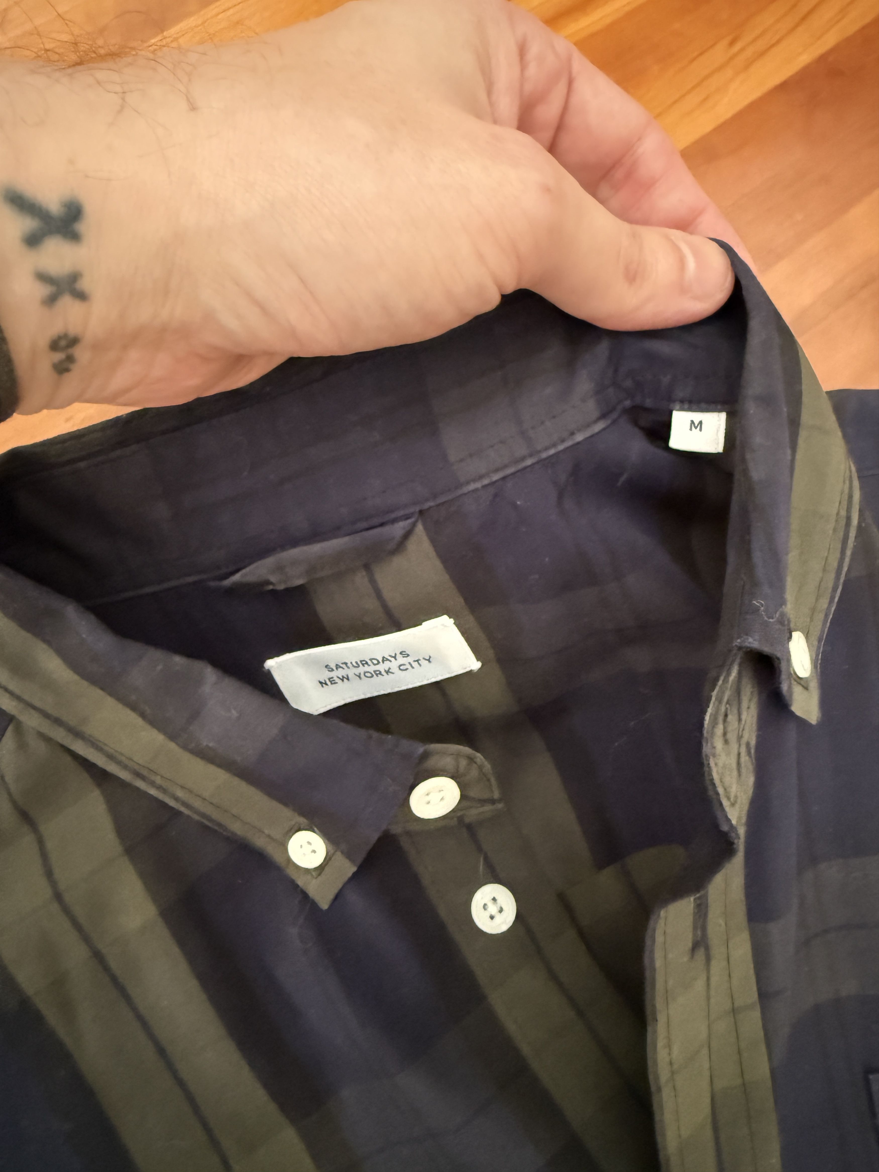 Saturdays NYC Saturdays NYC Plaid Button-Up Size US M / EU 48-50 / 2 - 4 Thumbnail
