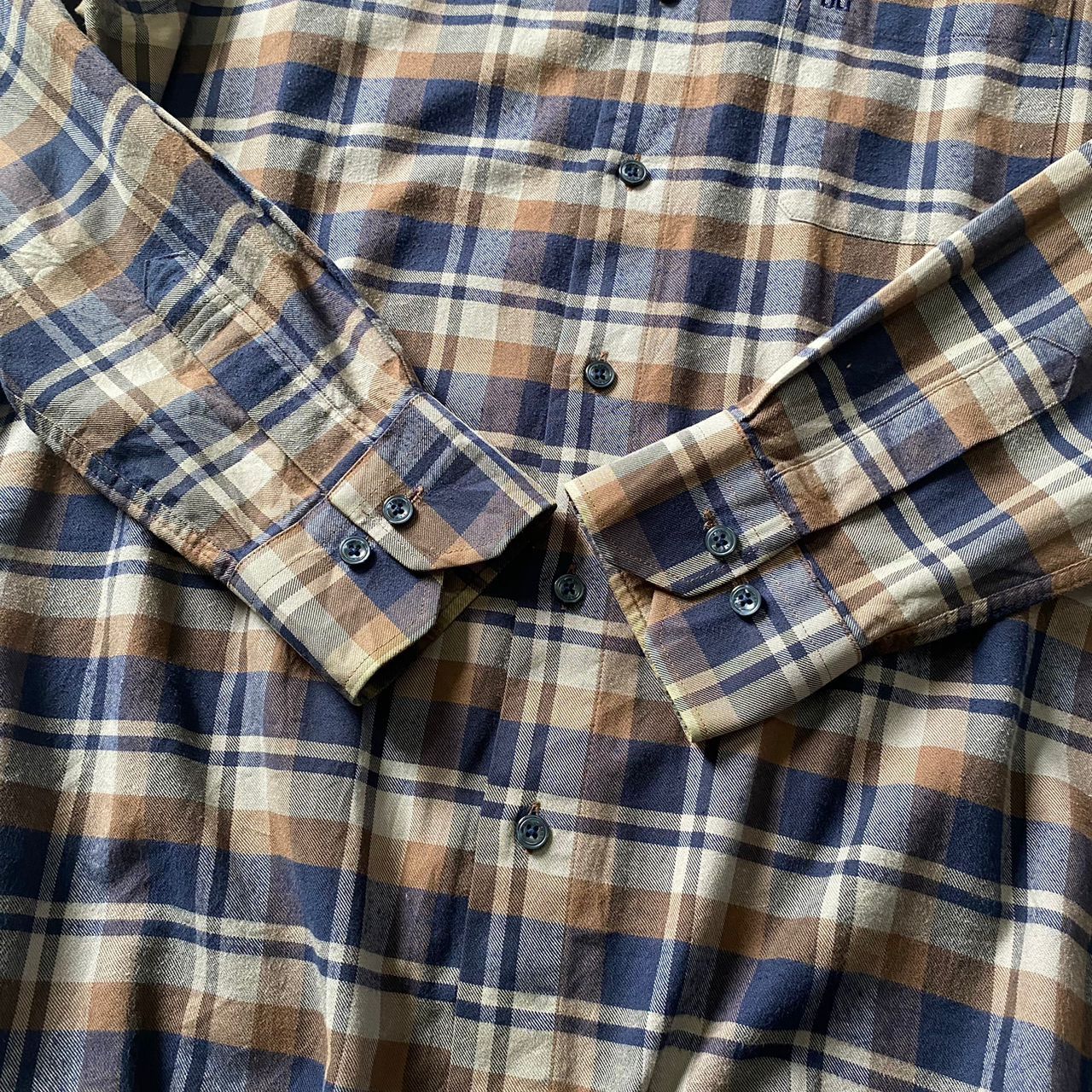 DAKS × Japanese Brand Daks Plaid Button Up Shirt Size US M / EU 48-50 / 2 - 7 Thumbnail
