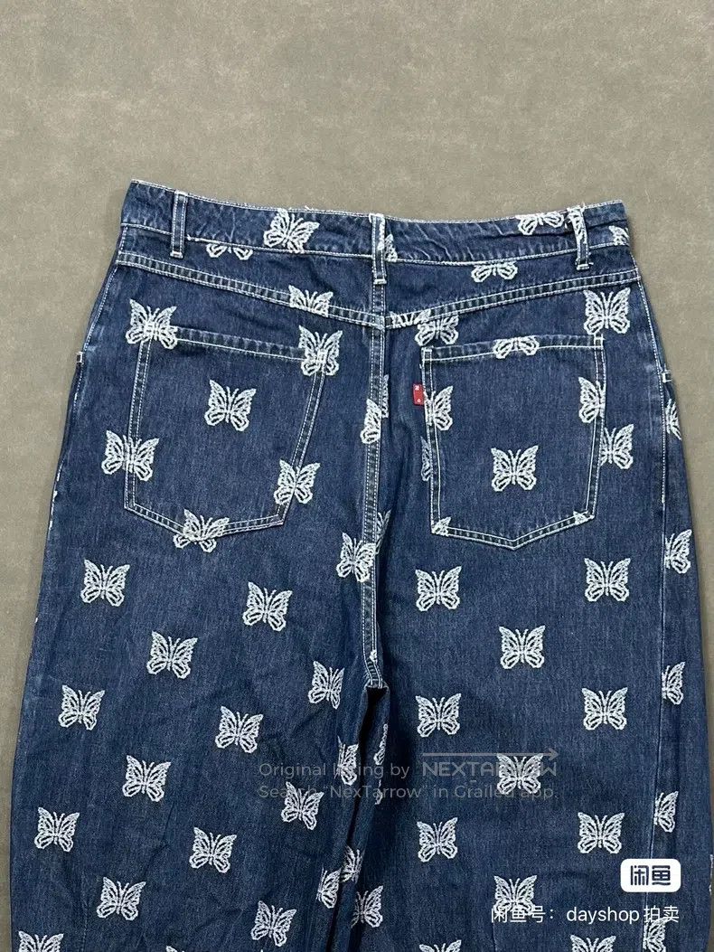 Needles Needles size M Butterfly-printed slacks Size US 38 / EU 54 - 4 Thumbnail