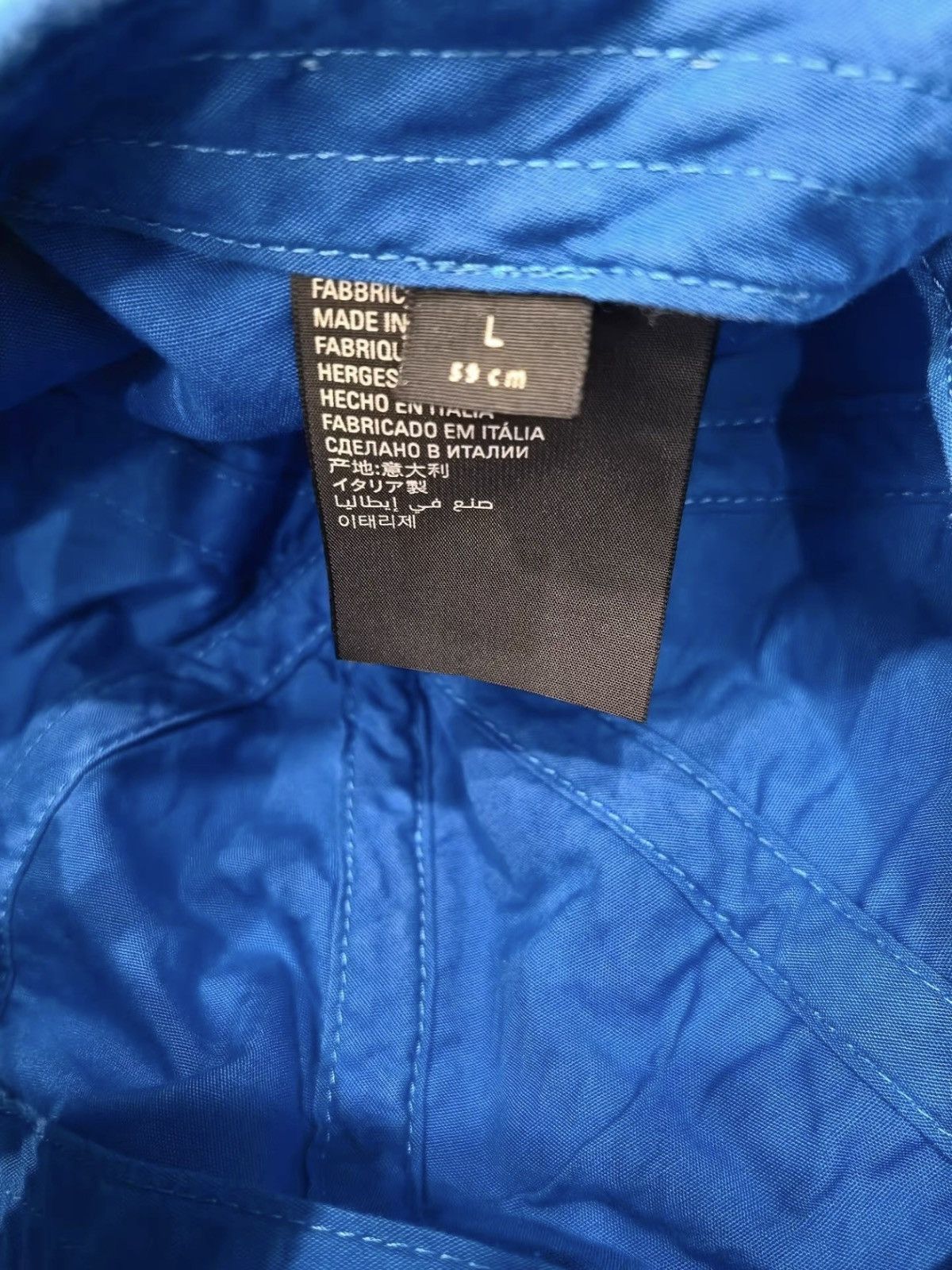 Adidas × Balenciaga Faded blue cap Size ONE SIZE - 4 Thumbnail