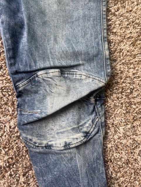 G-Star 5620 3D Zip Knee Skinny Jeans Size US 38 / EU 54 - 8 Thumbnail