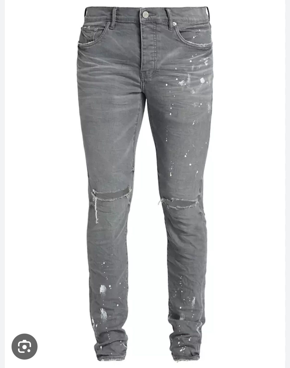 Purple Brand Grey Purple Brand Jeans Size US 32 / EU 48 - 1 Preview