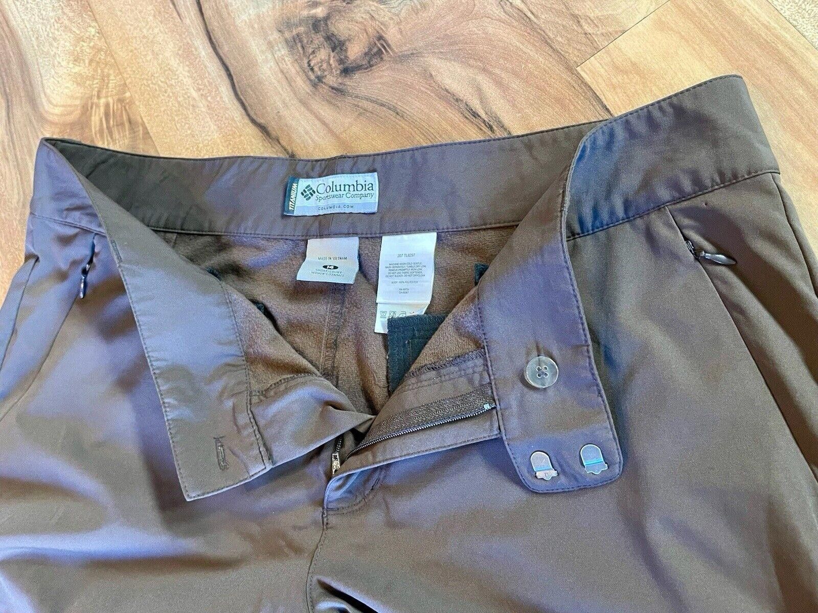Columbia Columbia Women’s Gray Snow Pants Size 14 (A1) Size ONE SIZE - 2 Thumbnail