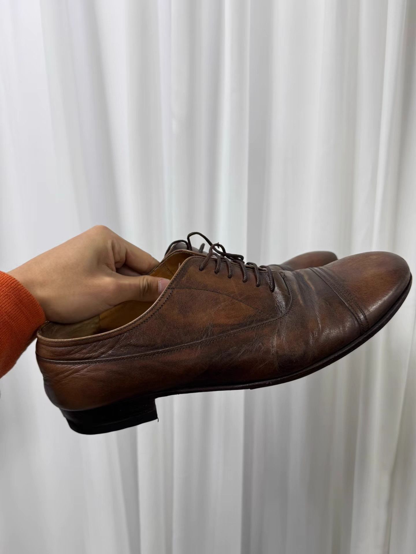 Maison Margiela Maison Margiela Burnished Derby Shoes K20 Size US 10 / EU 43 - 3 Thumbnail