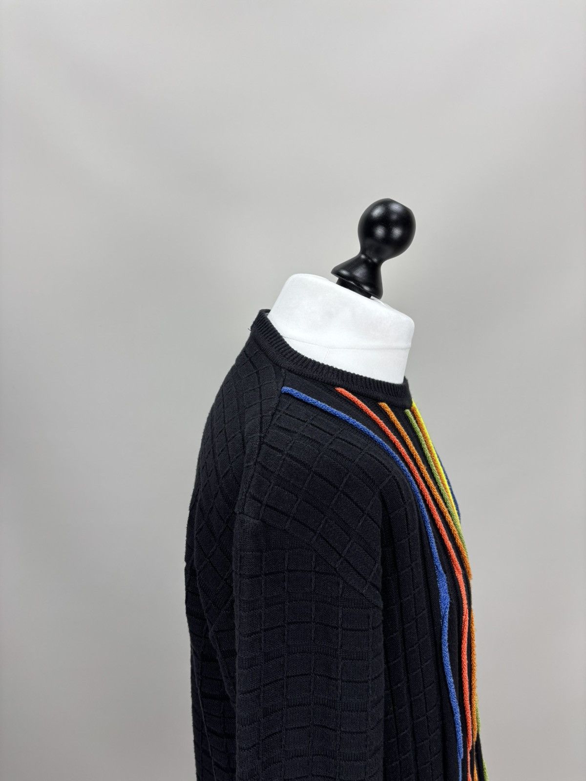 Carlo Colucci Mens sweater Carlo Colucci Size XL Color Multicolor Size US XL / EU 56 / 4 - 6 Thumbnail