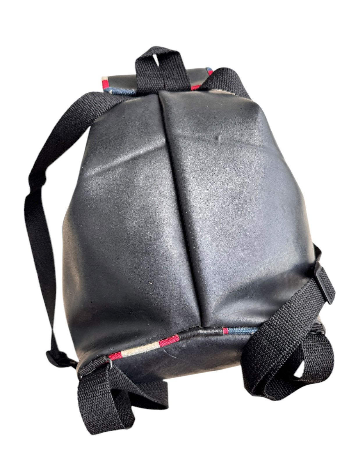Harley Davidson Vintage Harley Davidson Black Rubber Denim Bagpack Unique Size ONE SIZE - 10 Thumbnail