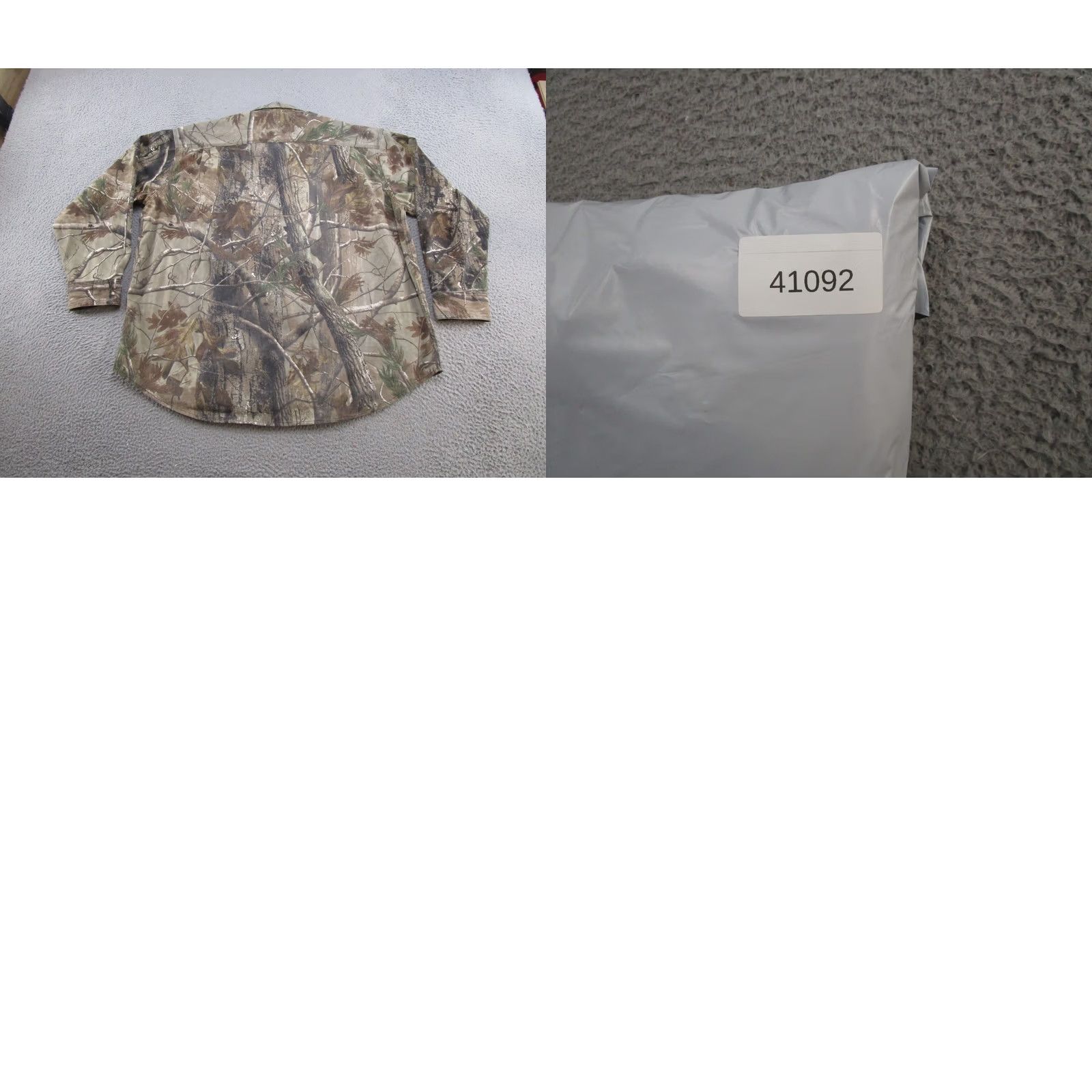 Realtree Russell Outdoors Realtree AP Camo Shirt Mens 3XL Button Up Long Sleeve Hunting Size US XXL / EU 58 / 5 - 9 Thumbnail