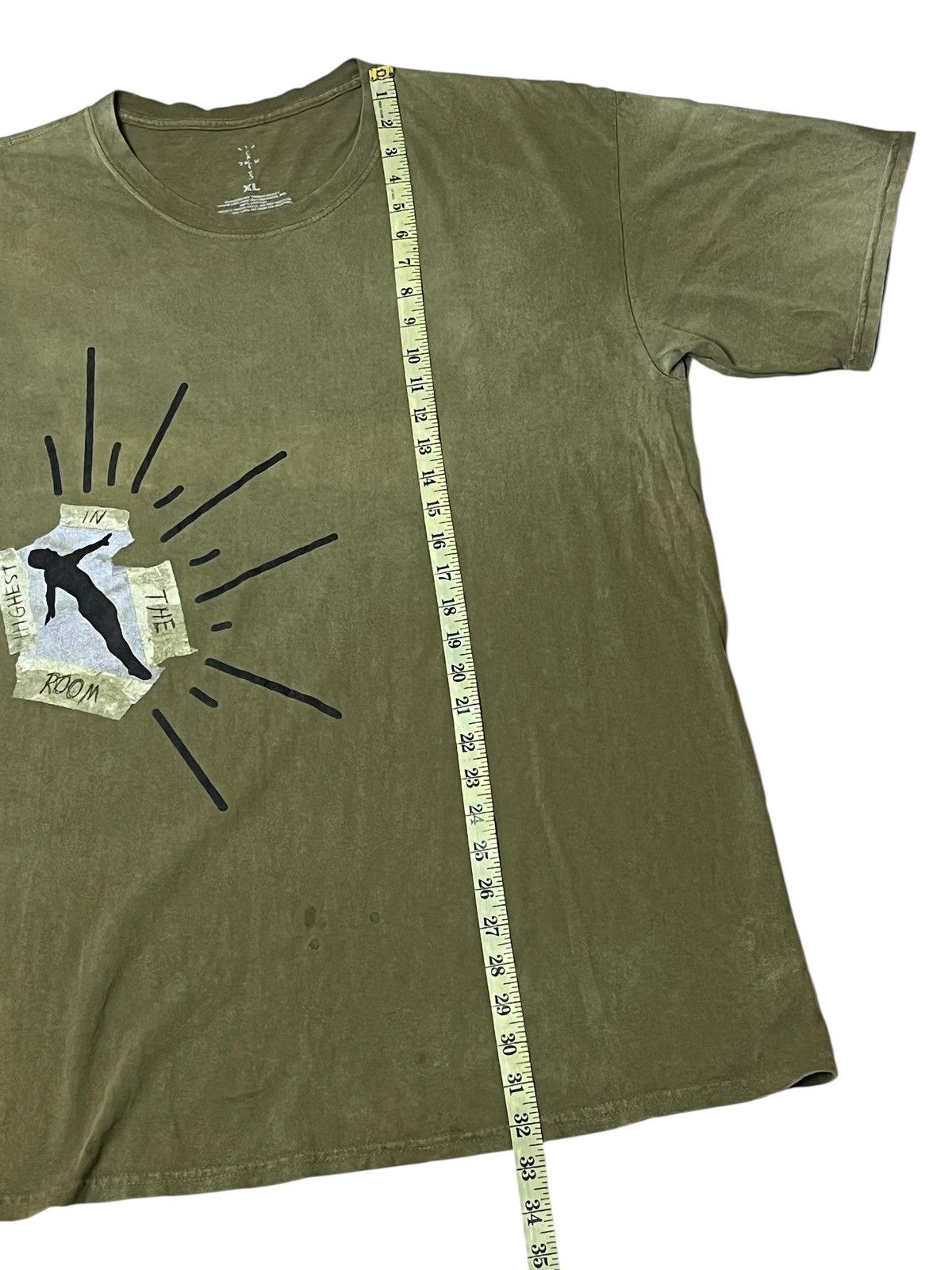 Cactus Plant Flea Market × Travis Scott TRAVIS SCOTT cactus jack highest in the room faded t shirt Size US XL / EU 56 / 4 - 14 Thumbnail