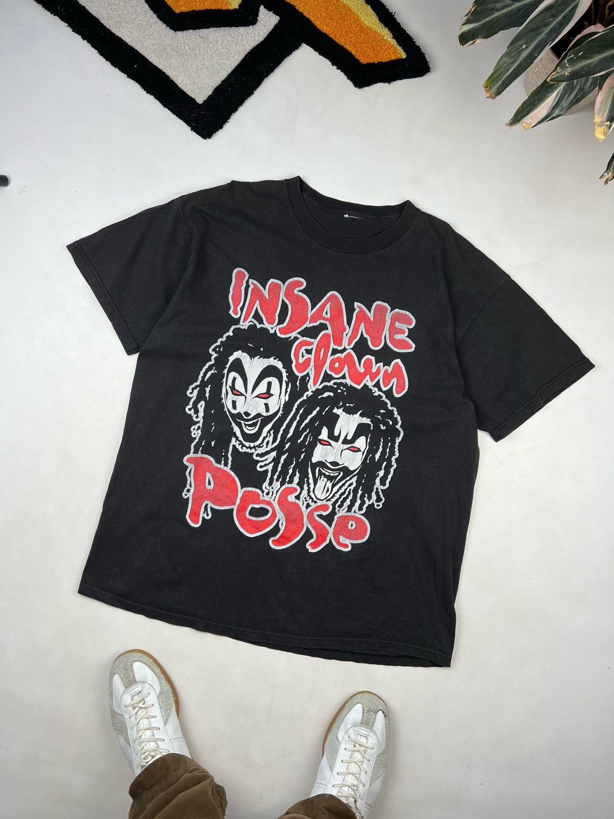 Band Tees × Vintage Vintage 90s Insane Clown Posse T-shirt Size US L / EU 52-54 / 3 - 2 Thumbnail