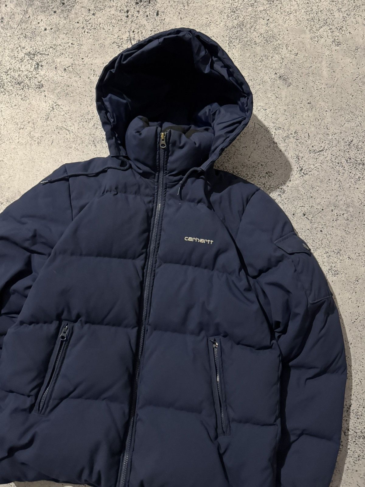 Carhartt Vintage 90x Carhartt Alaska Jacket Mens Blue Size US M / EU 48-50 / 2 - 2 Thumbnail
