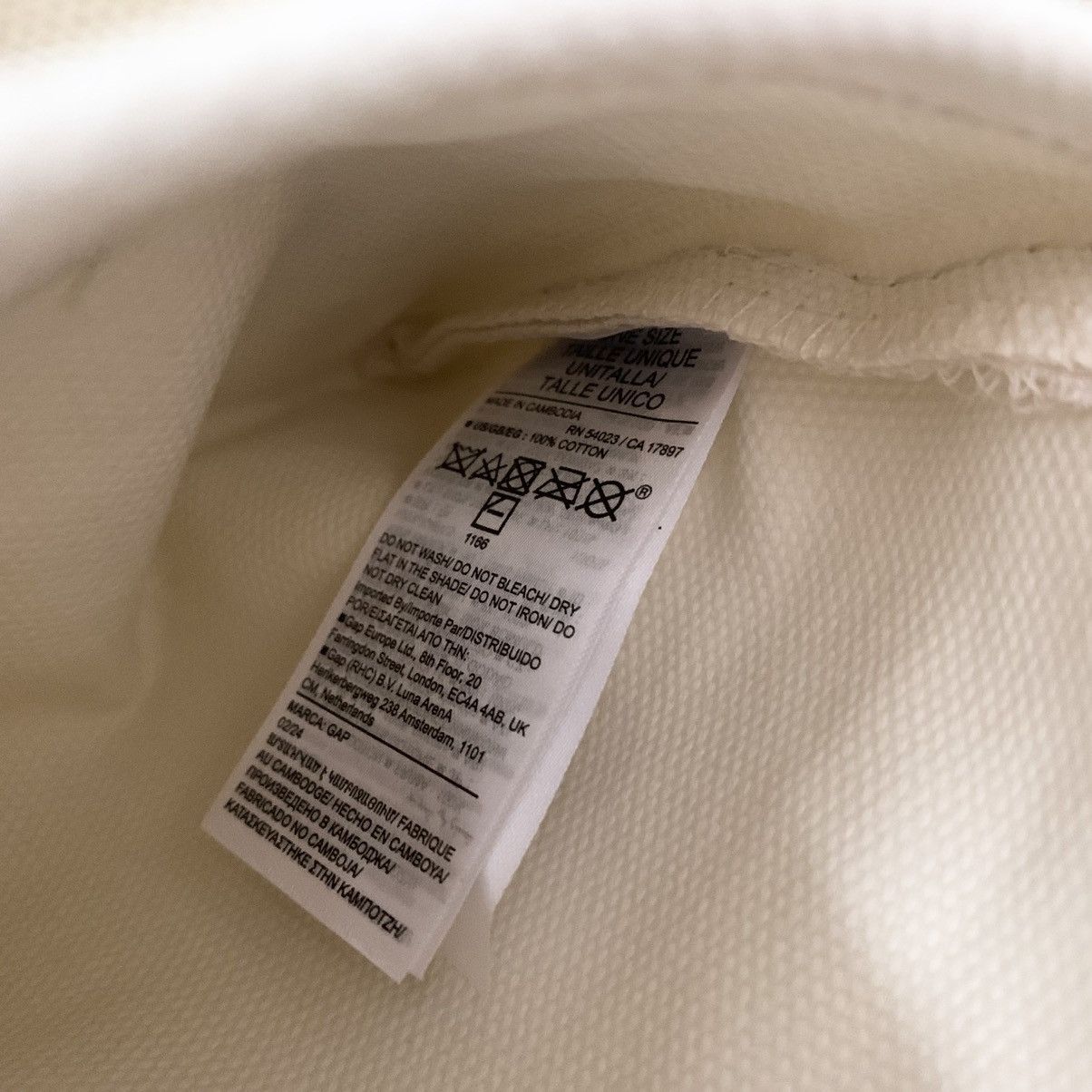 DOEN × Gap Doen gap 100% cotton mini tote bag Size ONE SIZE - 16 Thumbnail