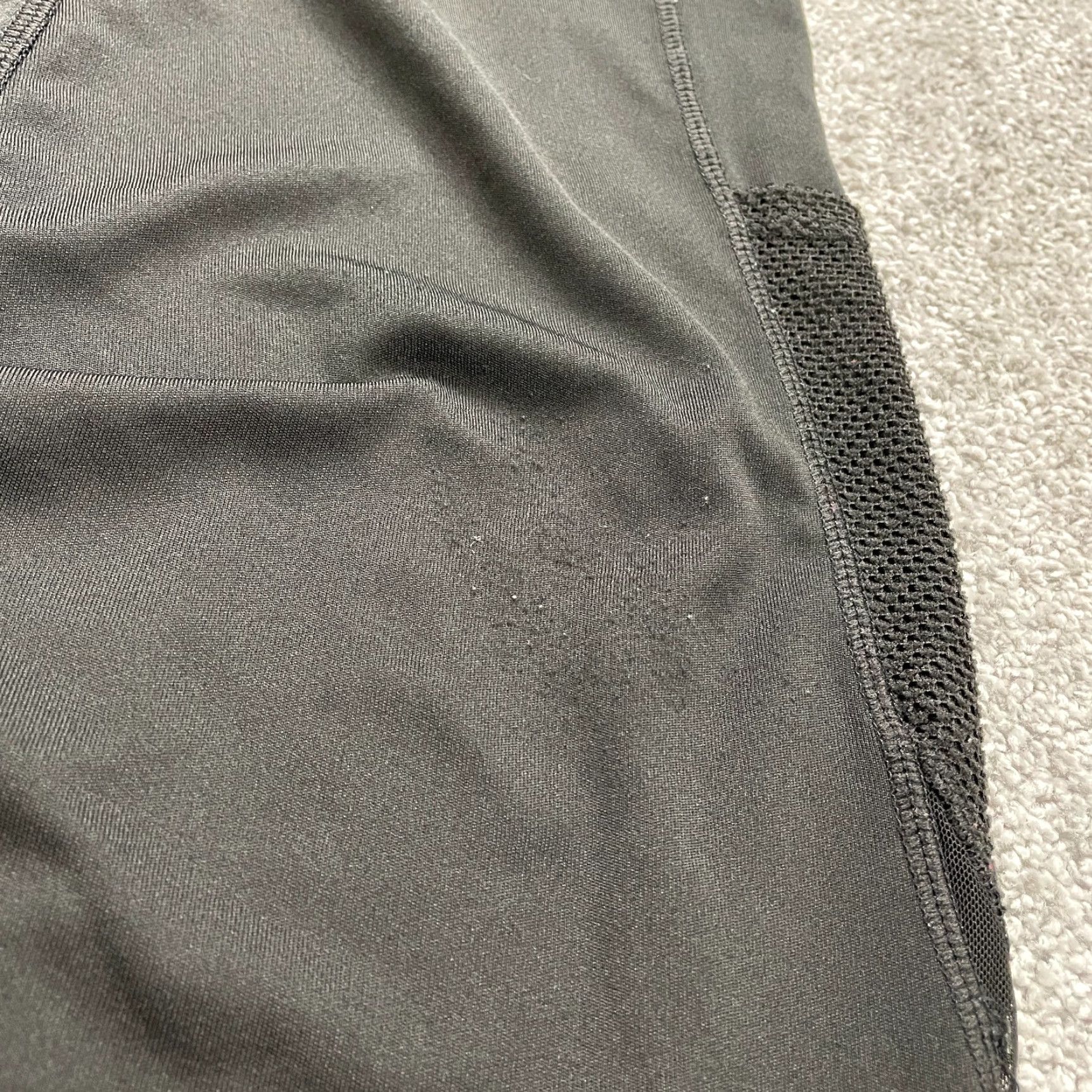 Vintage VINTAGE Unbranded Compression Leggings Womens S/M Black High RiseActive Gym Yoga 25x26 Size 28" / US 6 / IT 42 - 6 Thumbnail