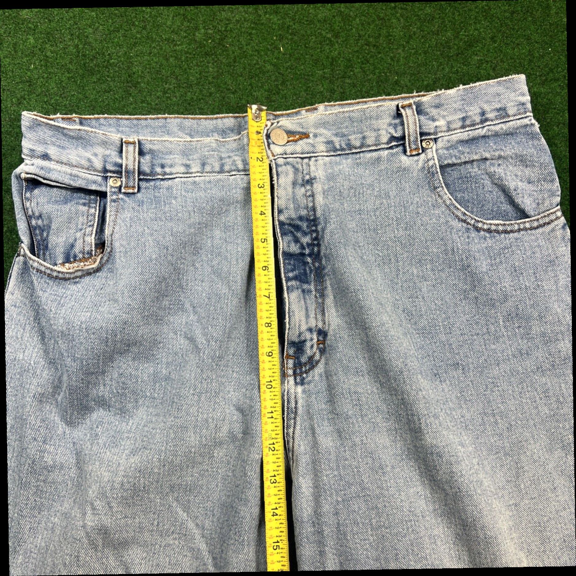 Vintage Crossroads Jeans Womens 18R Relaxed Straight Denim Pants Ladies Light Wash Size 40" / US 18 - 5 Thumbnail