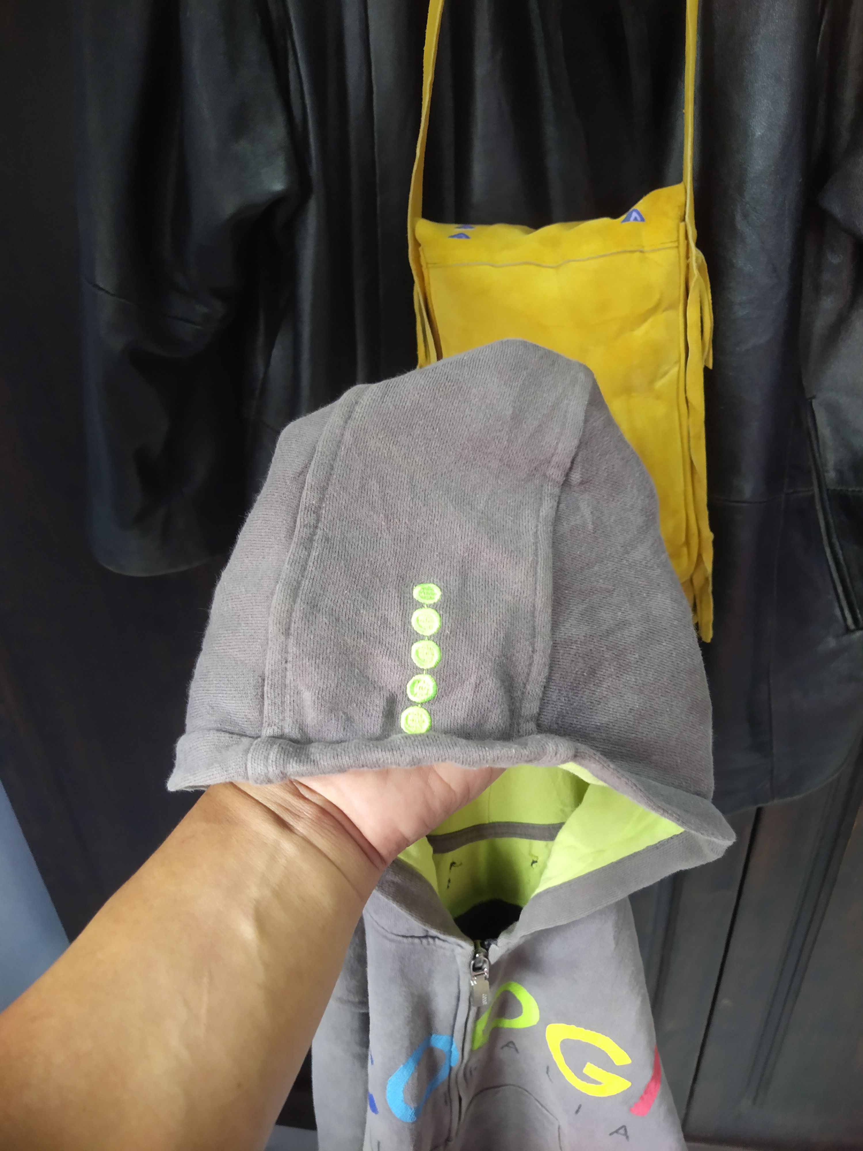 Coogi Coogi Australia Grey Full-Zip Hoodie with Multi-Color Logo Size US S / EU 44-46 / 1 - 14 Thumbnail