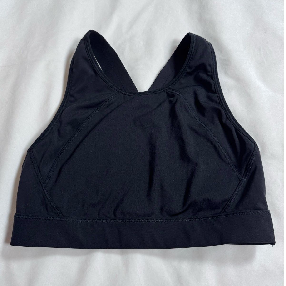 Athleta Athleta Black Sports Bra Support Strappy Back Women’s Size S Size ONE SIZE - 1 Thumbnail