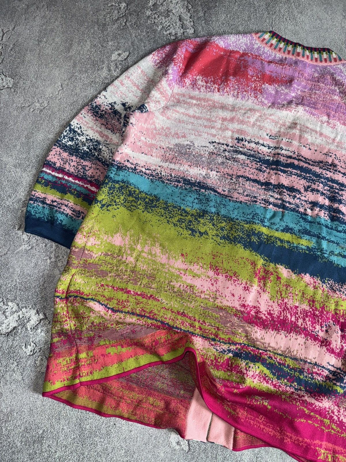 Dale Of Norway × Designer × Moods of Norway Ivko 2XL/3XL button up multicolour cardigan sweater knitwear Size XXL / US 16-18 / IT 52-54 - 9 Thumbnail