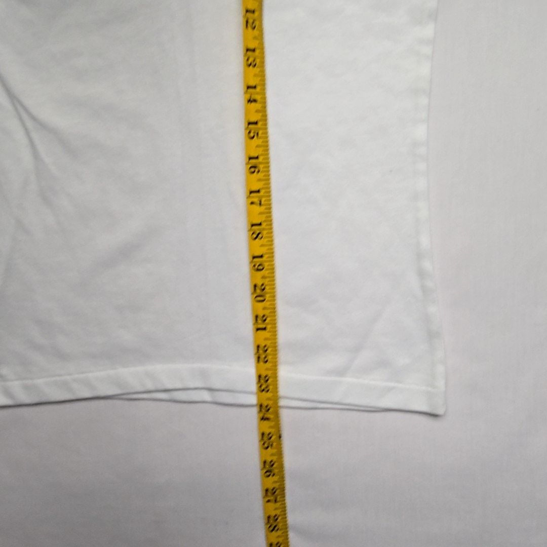 Vintage Vintage New Polo Print-Ons White Green Trim Small Shirt 80s Size S / US 4 / IT 40 - 7 Thumbnail