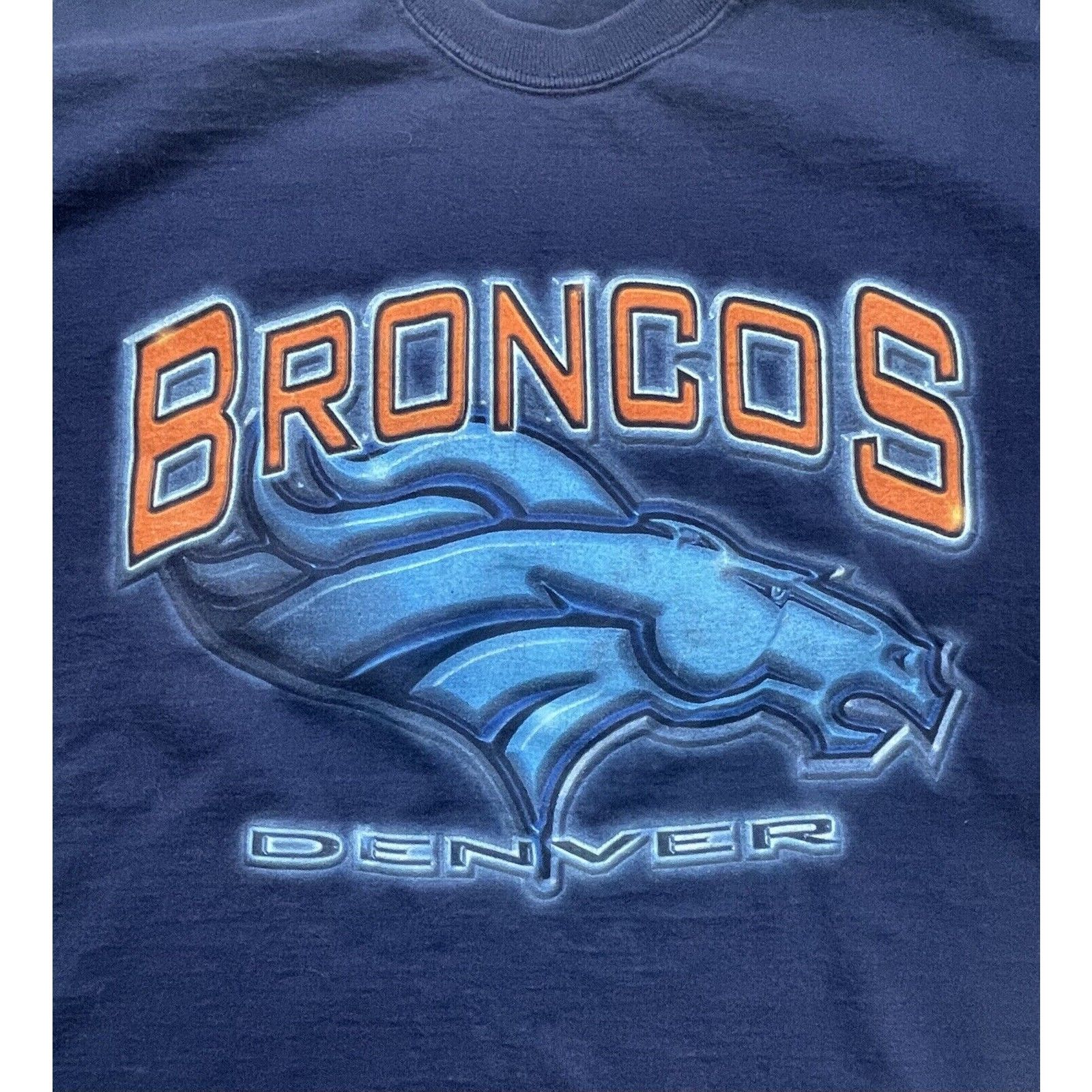 Pro Player Vintage Pro Player Denver Broncos Shirt Mens 2XL Blue NFL Size US XXL / EU 58 / 5 - 2 Thumbnail