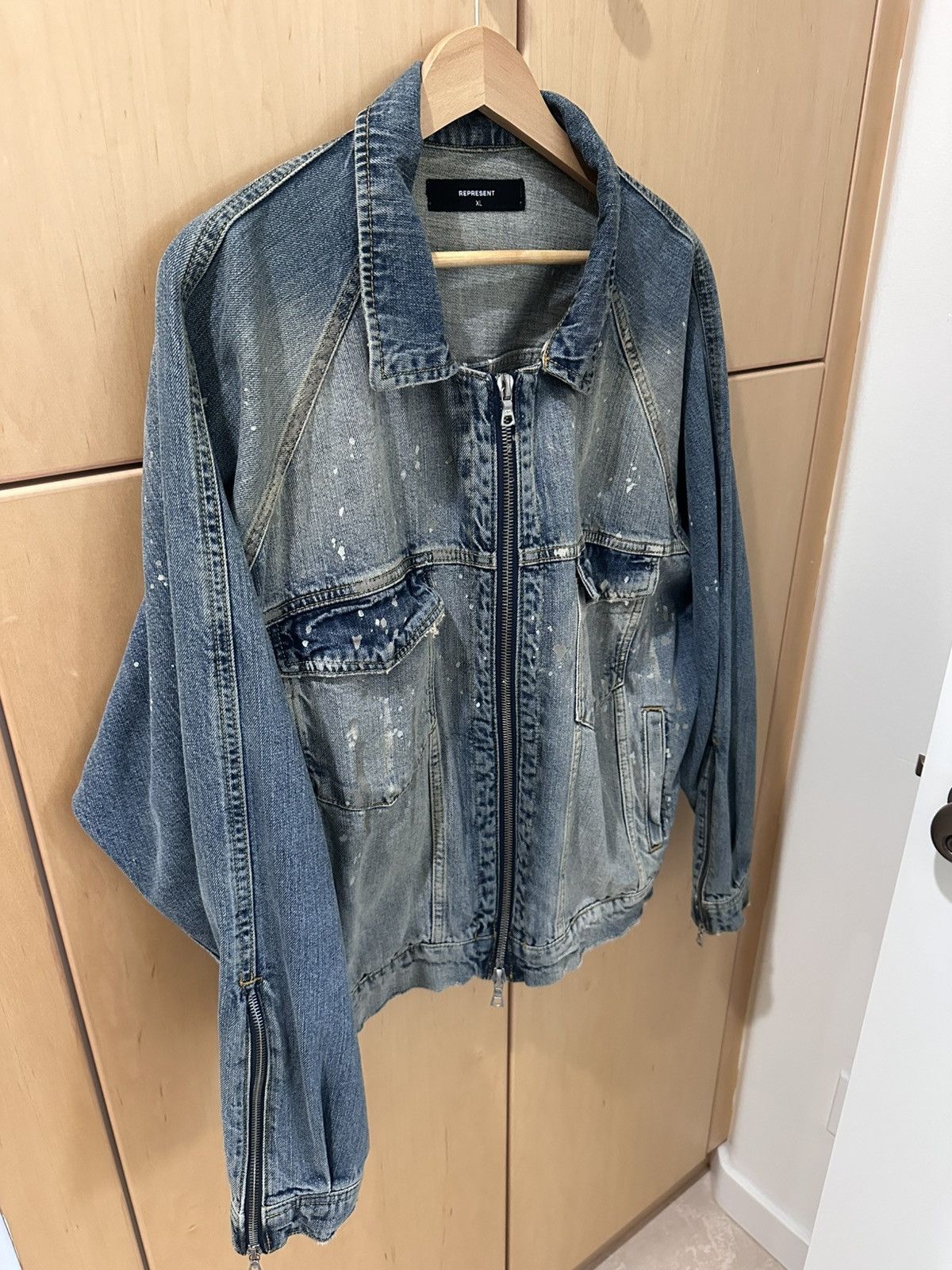 Represent Clo. Selvedge Denim Jacket - New Breed Size US XL / EU 56 / 4 - 2 Thumbnail