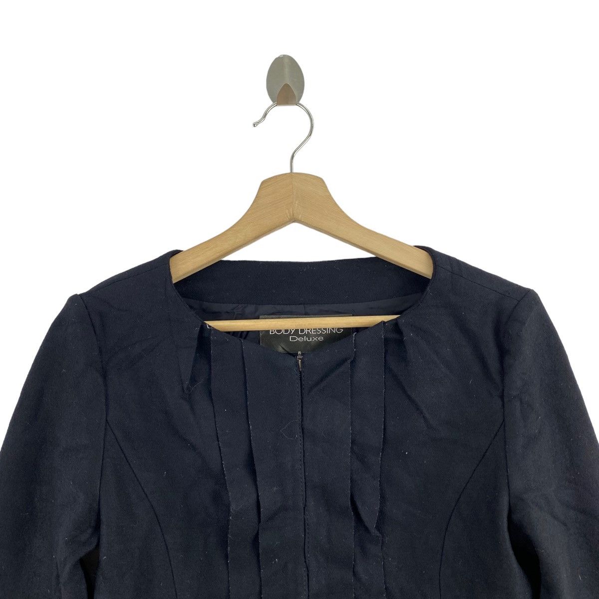 DELUXE × Japanese Brand BODY DRESSING DELUXE Japanese Brand Nice Design Black Coat Size S / US 4 / IT 40 - 2 Thumbnail